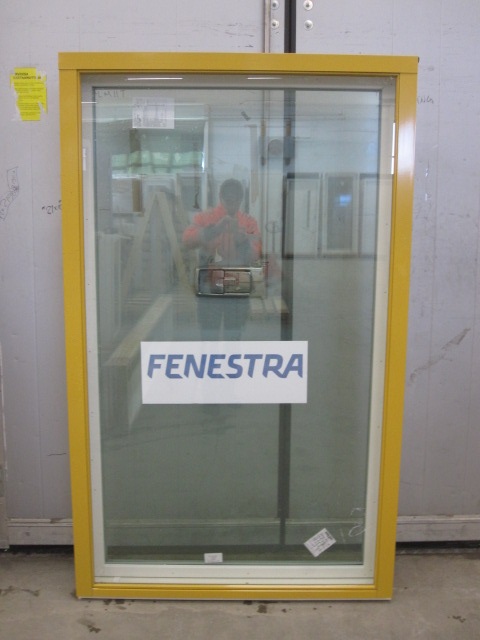FEN-267 Fenestra MSEA 170 EI30, 1220x2020, Vit/Gul  