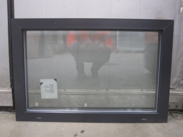 ARA-1, PVC fönster 9x6 (890x590), 3K4 FIX, Vit/Grå  