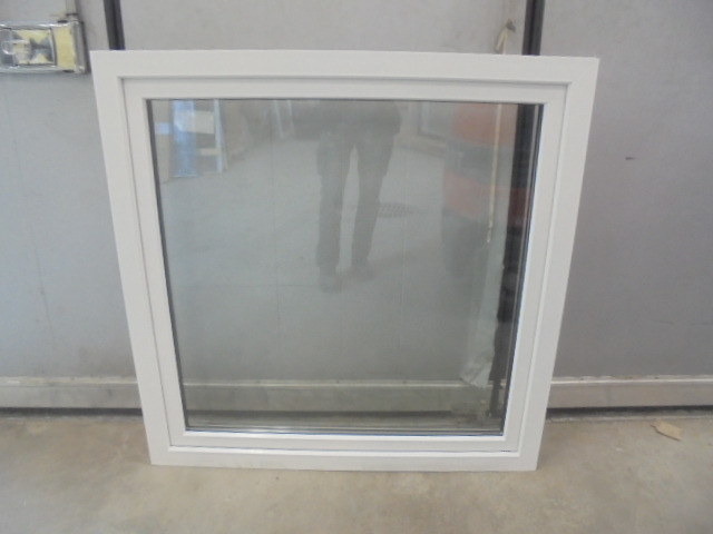 ARA-2, PVC fönster 12x12 (1190x1190), 2K4 OPEN, Vit 