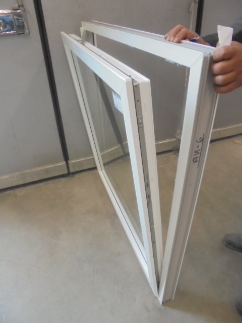 ARA-2, PVC ikkuna 12x12 (1190x1190), 2K4 OPEN, Valk 