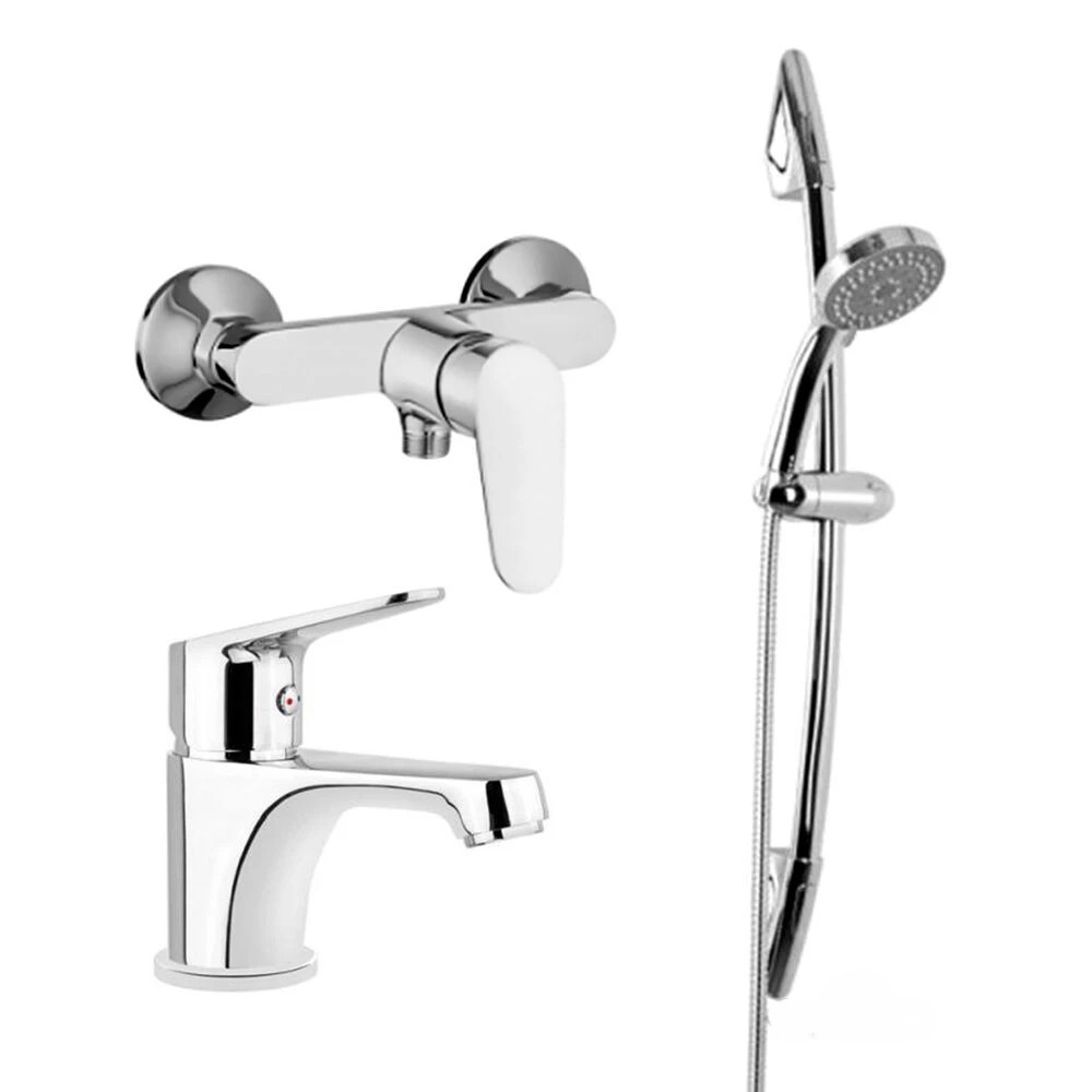 3 in1 Suihkusetti - pesuallashana, suihkusekoittaja, suihku