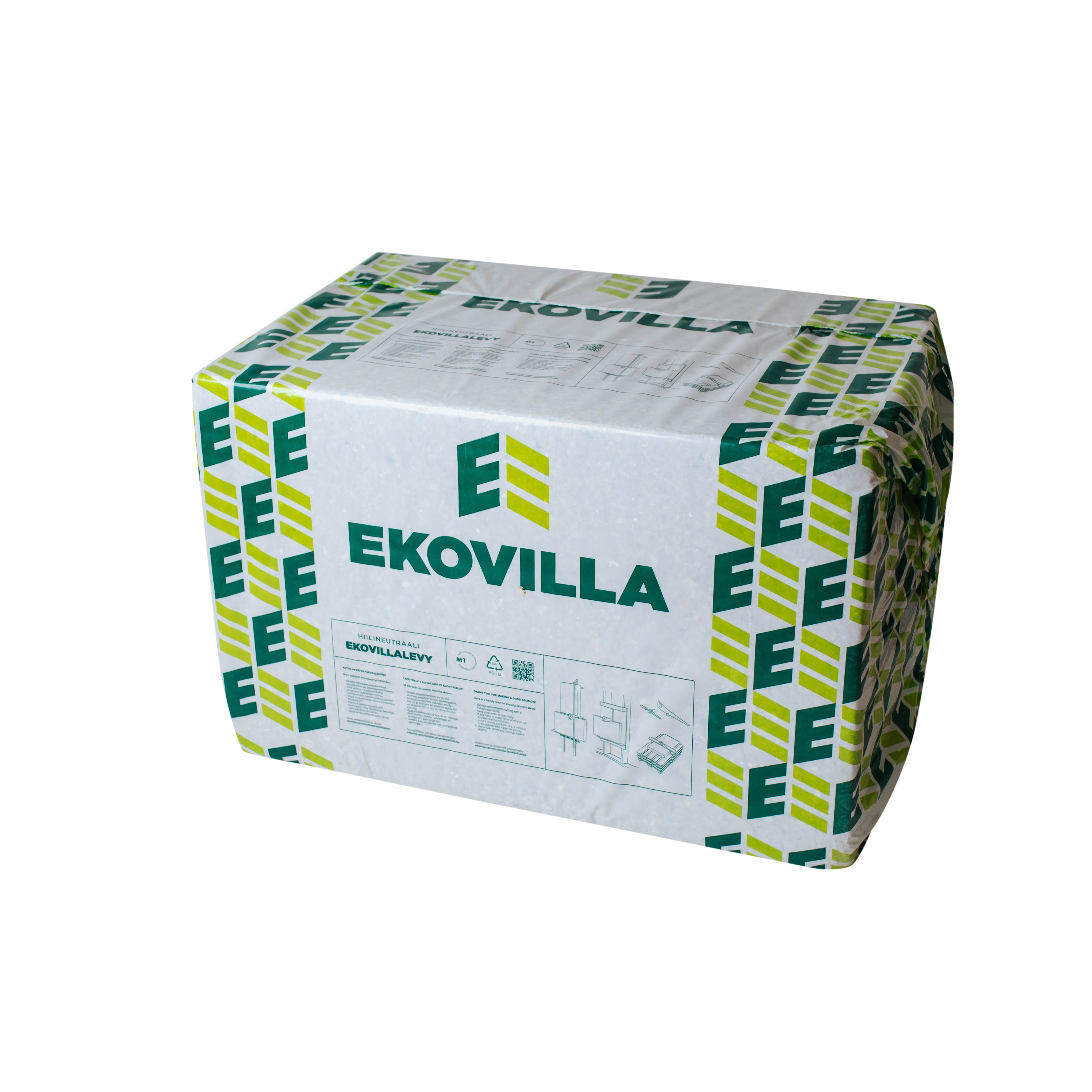 Ekovillaskiva 45mm (45 x 565 x 870mm) 6,39m2/pkt GENAST I LAGER!