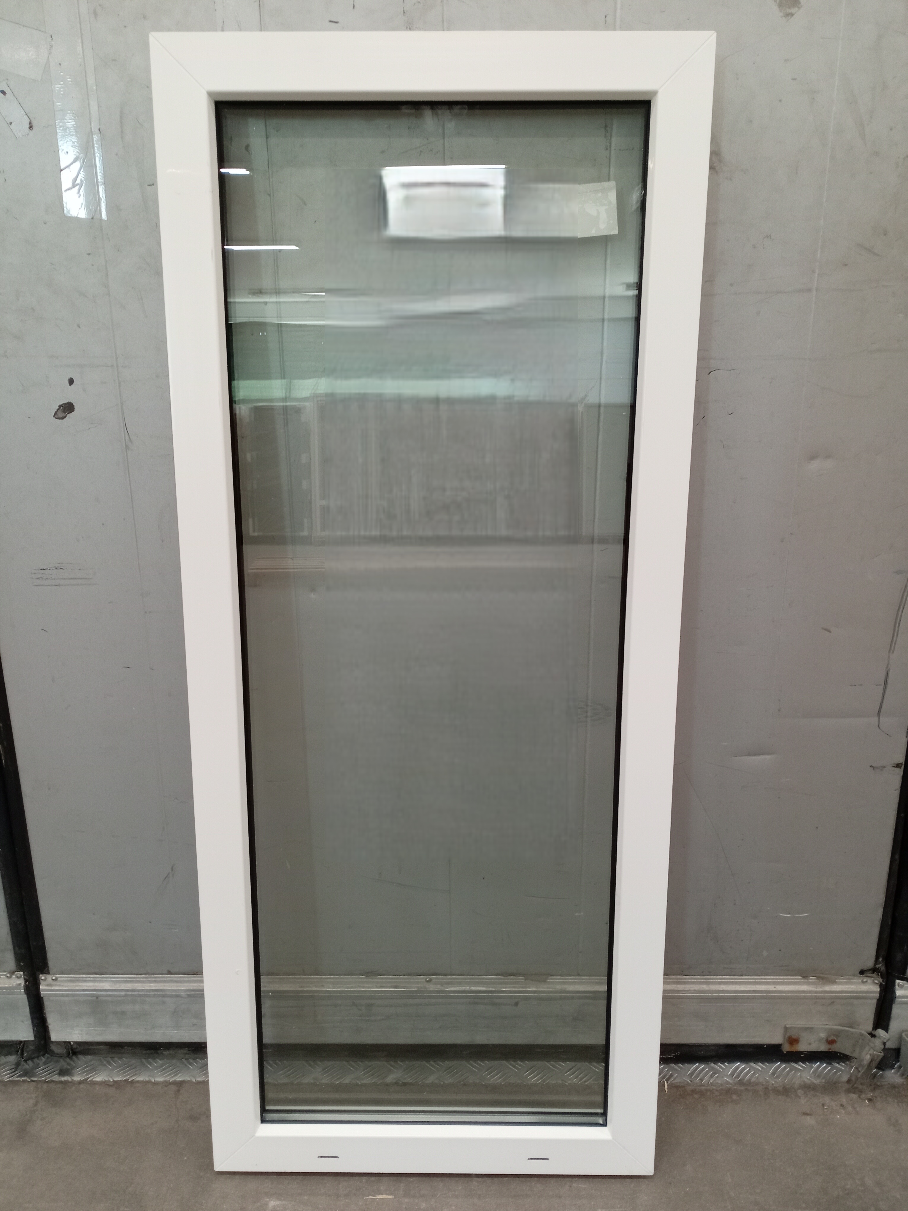 AK-120, PVC ikkuna 6x14 (590x1390), 2K4 kiinteä, Valk