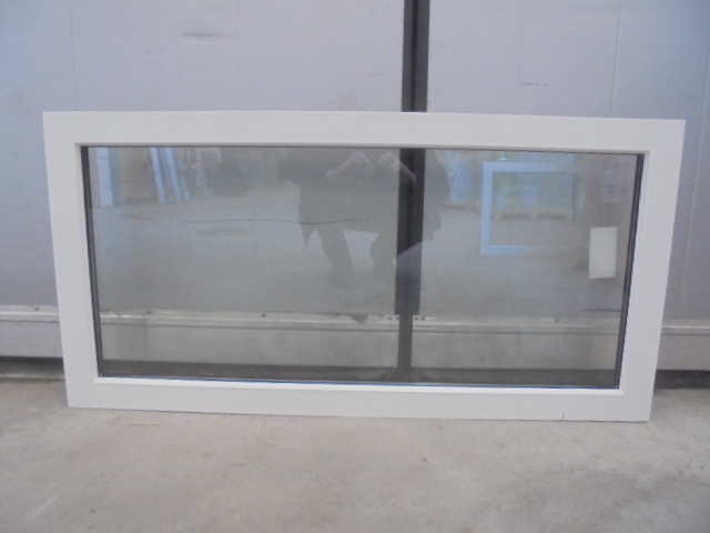 AK-21, PVC fönster 12x6 (1190x590), 2K4 fast, Vit