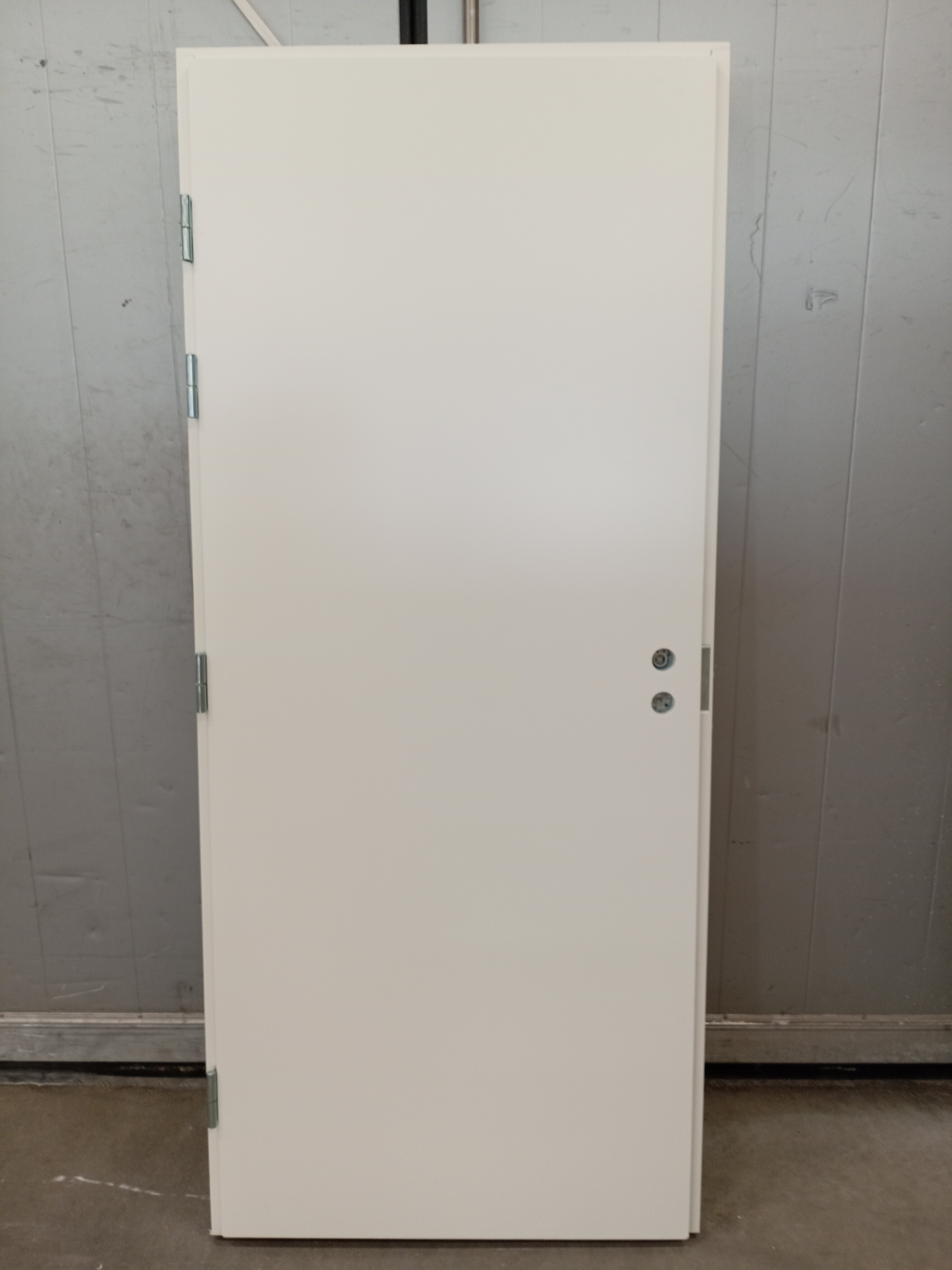 EDUX-664 Kerrostaso EI30/dB43 BRAND, 910x2060, Vänster, Vit