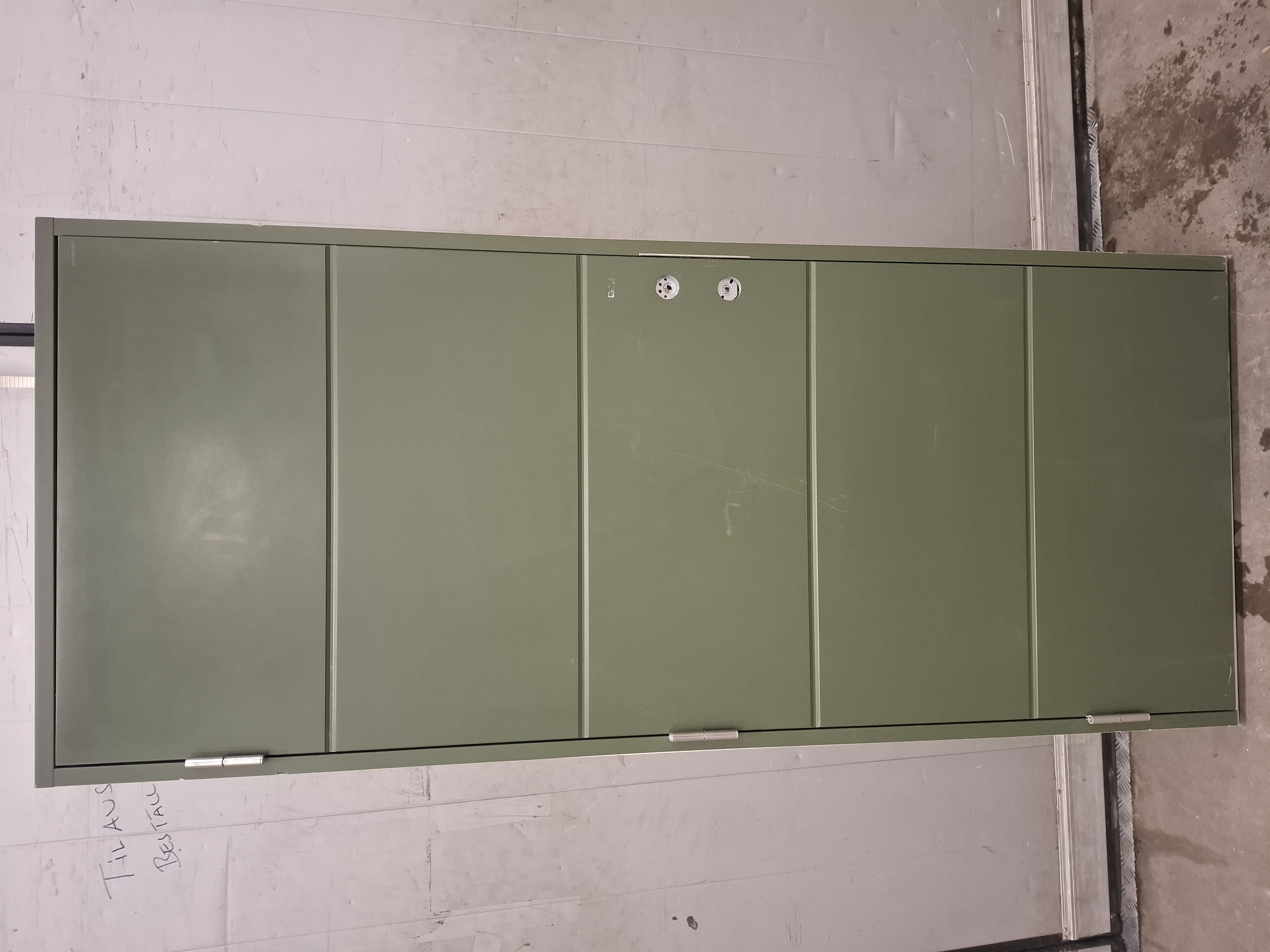 EDUX-734, Ytterdörr 9x21 (890x2090) vänster, grön