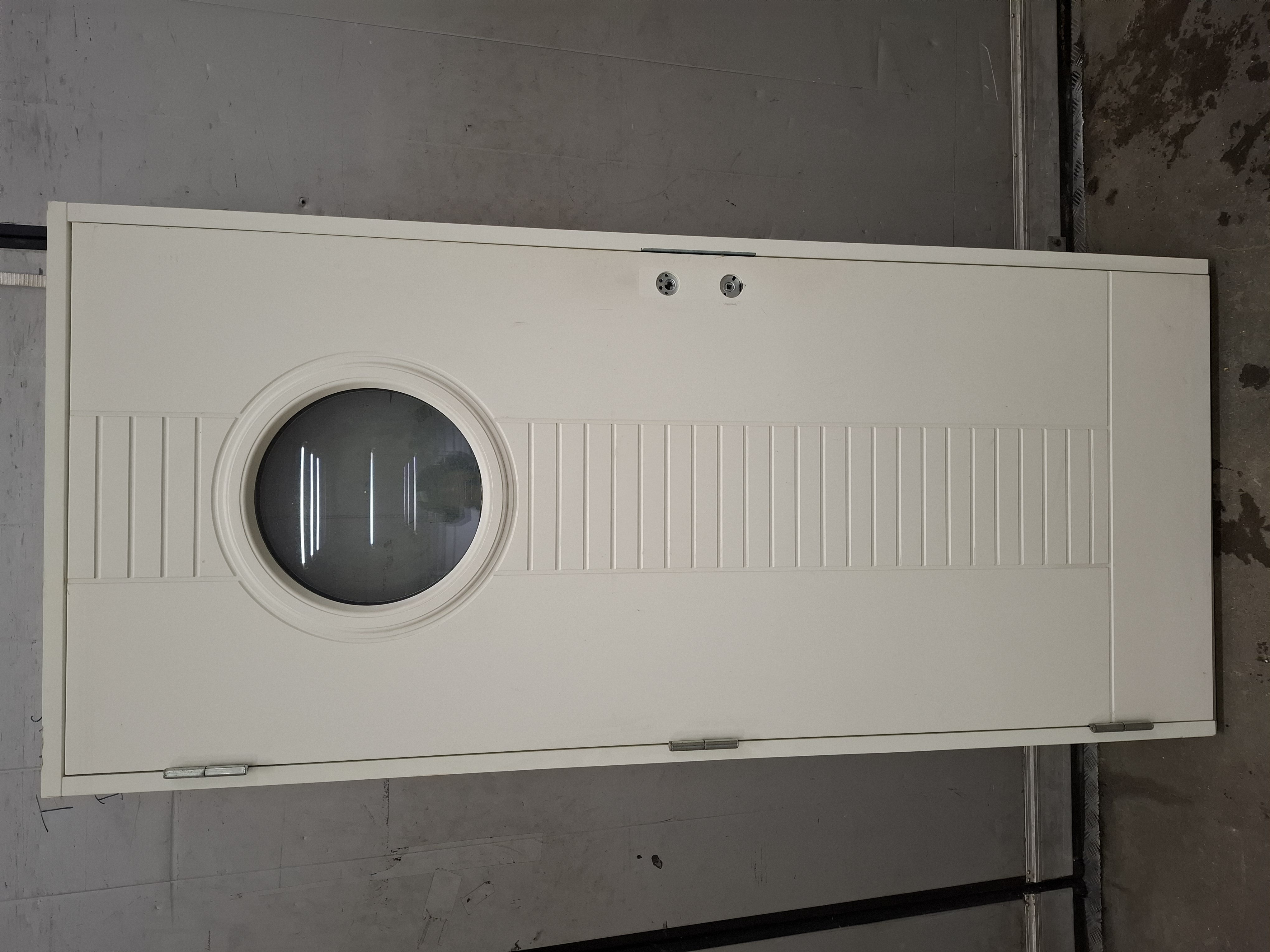 EDUX-735, Ytterdörr 9x20 (890x1990) vänster, vit