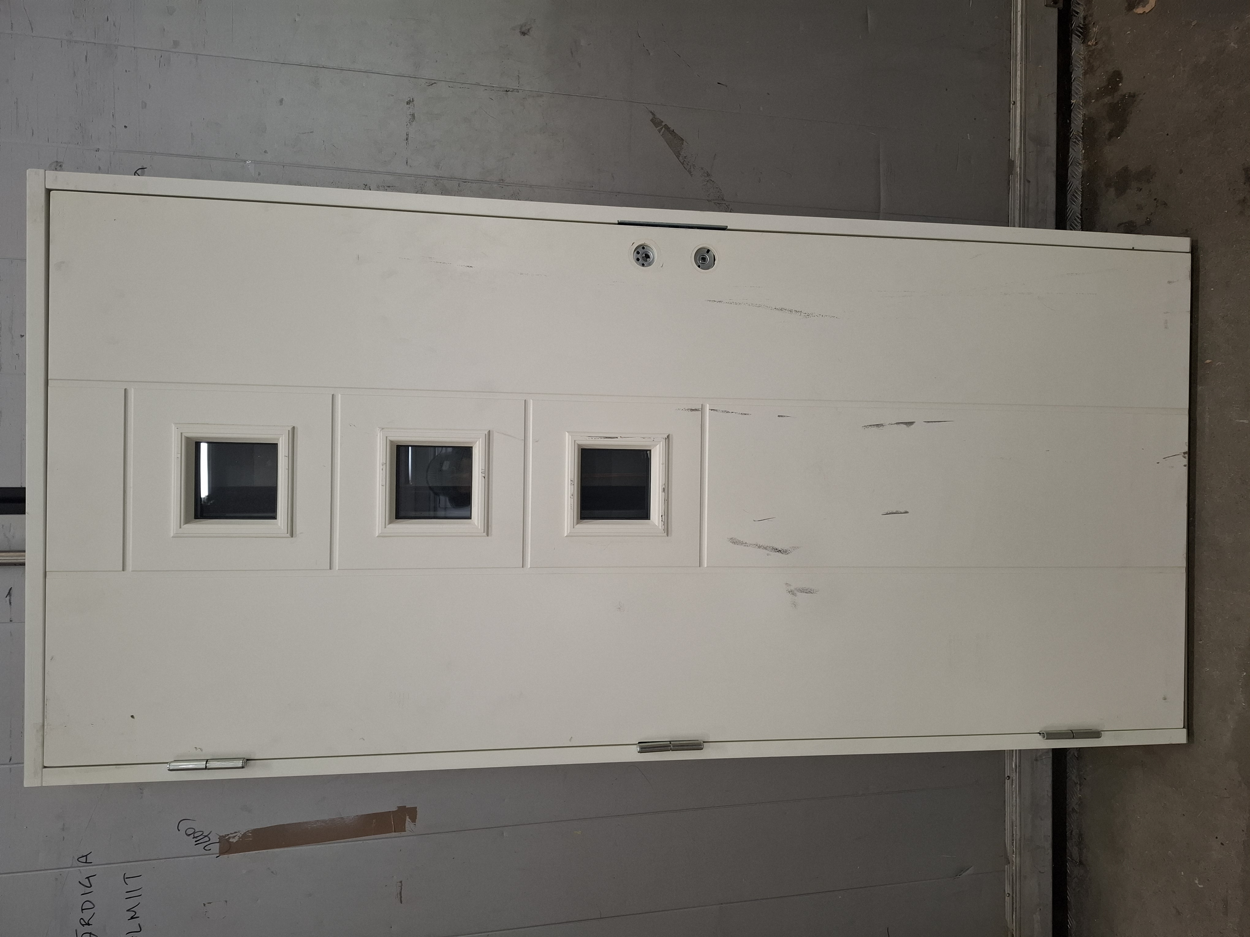 EDUX-738, Ytterdörr 10x21 (990x2090), vänster, vit