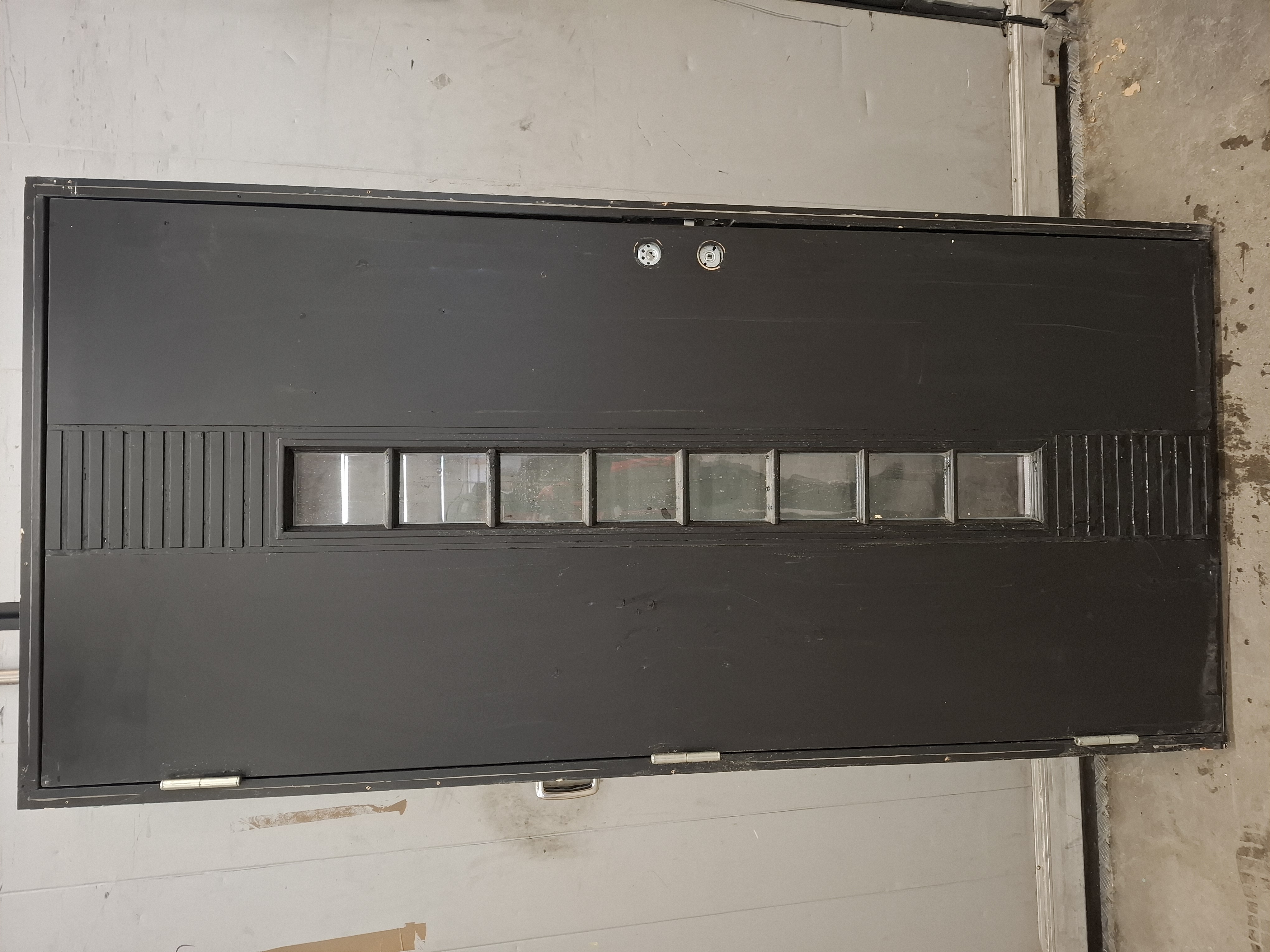 EDUX-744, Ulko-ovi, 10x21 (990x2090) Vasen, musta