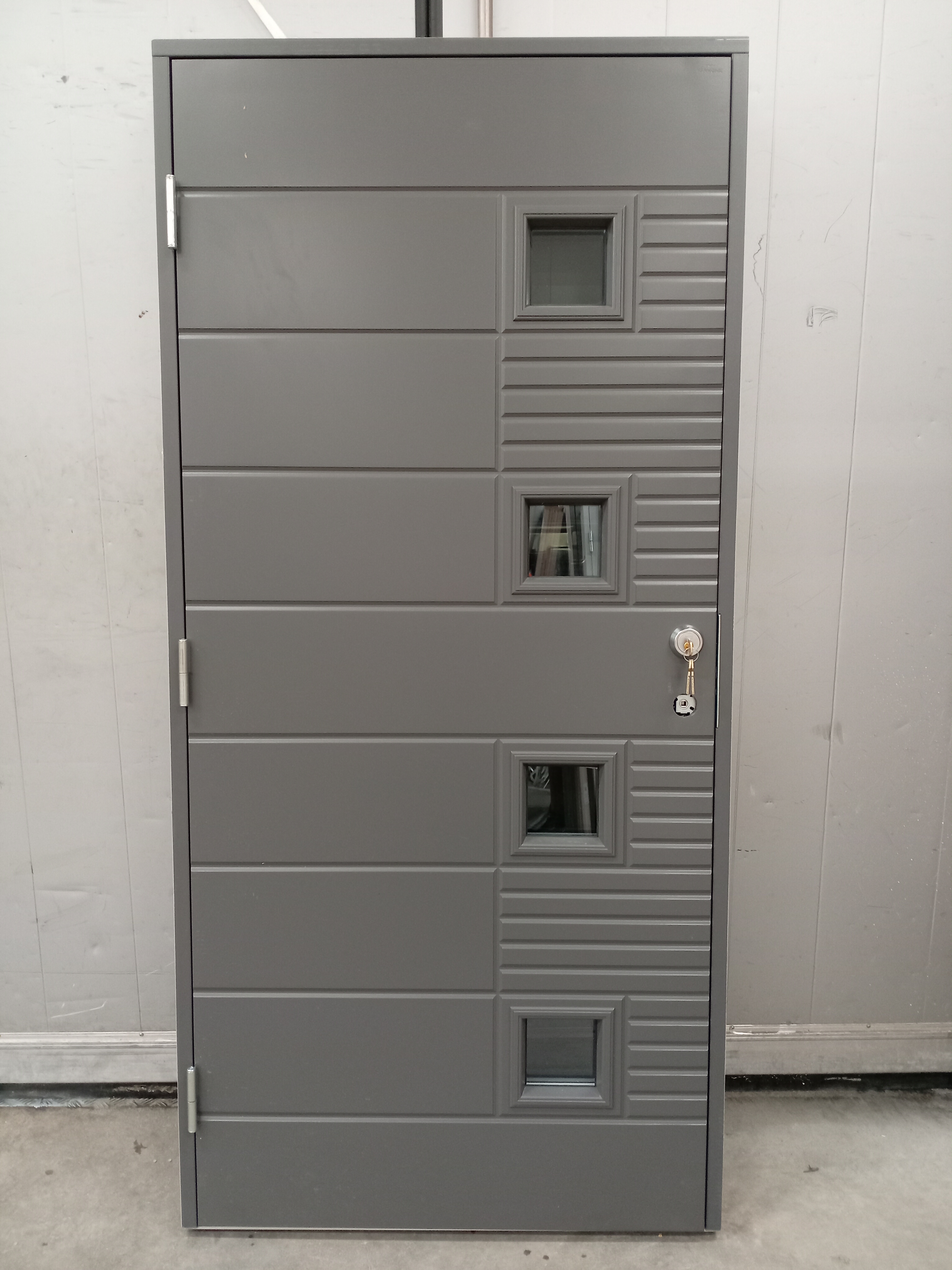 EDUX-570, Katrine 1.0, 990x2090, Vänster, Grå