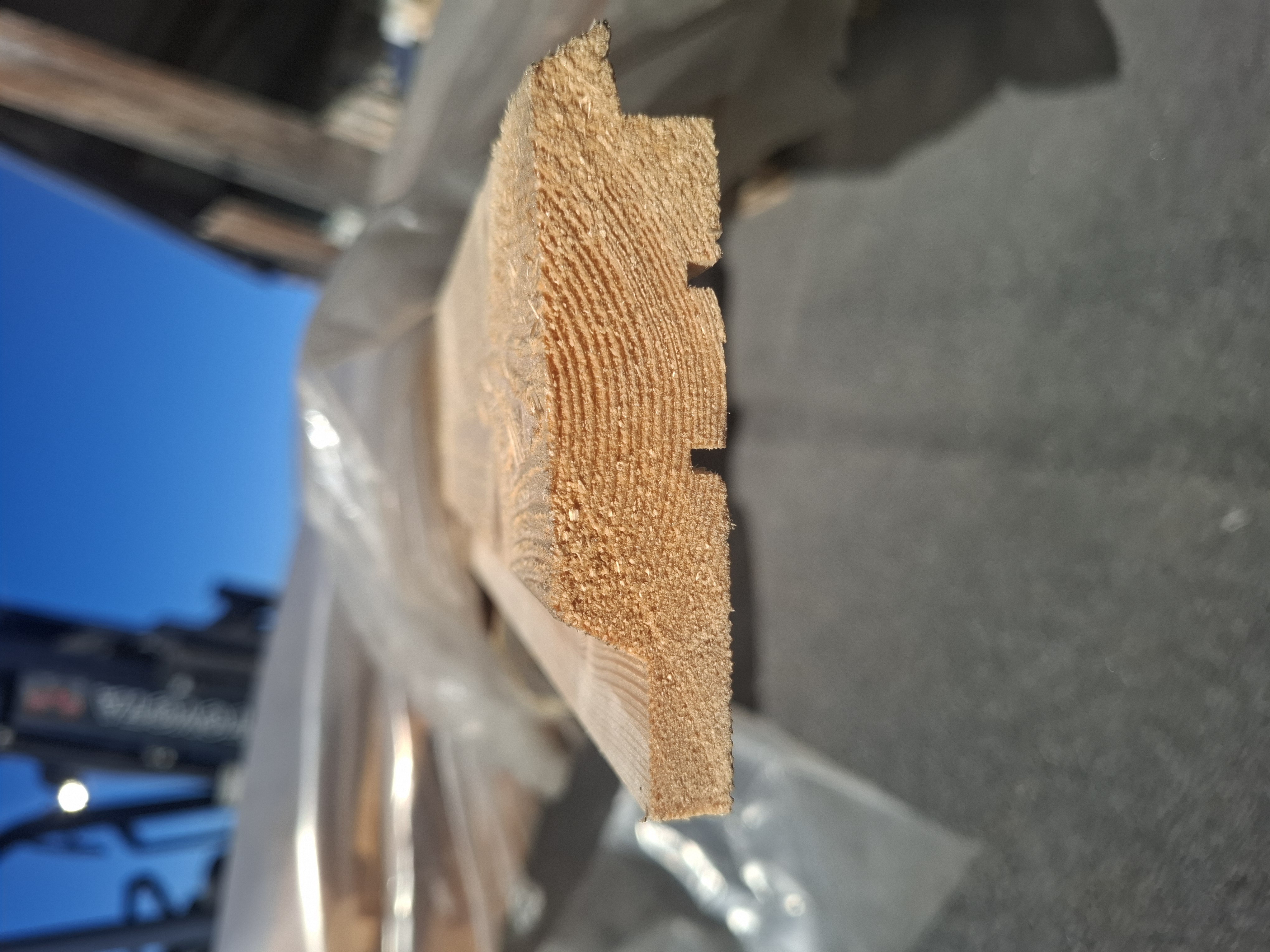 Parti ytterpanel UYV 23 x 95 x 4800mm. 120lm