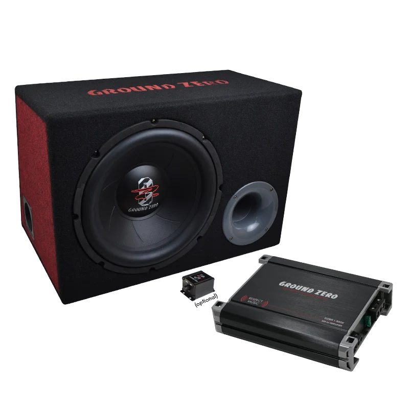 Ground Zero Basskit 12.300X-II 12" subwooferpaketti