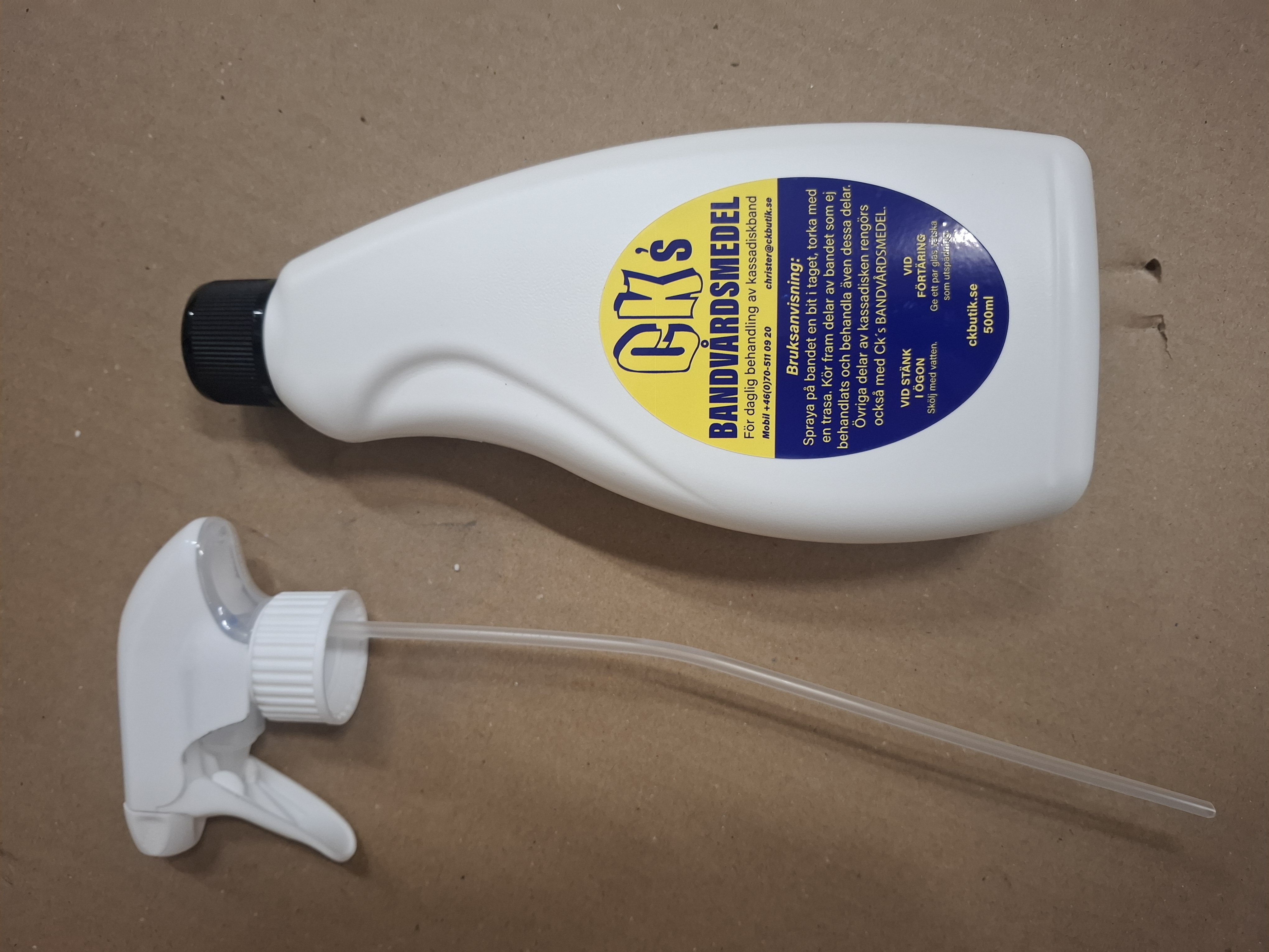 Kassahihnojen puhdistusaine 1laatikko (15pulloa)