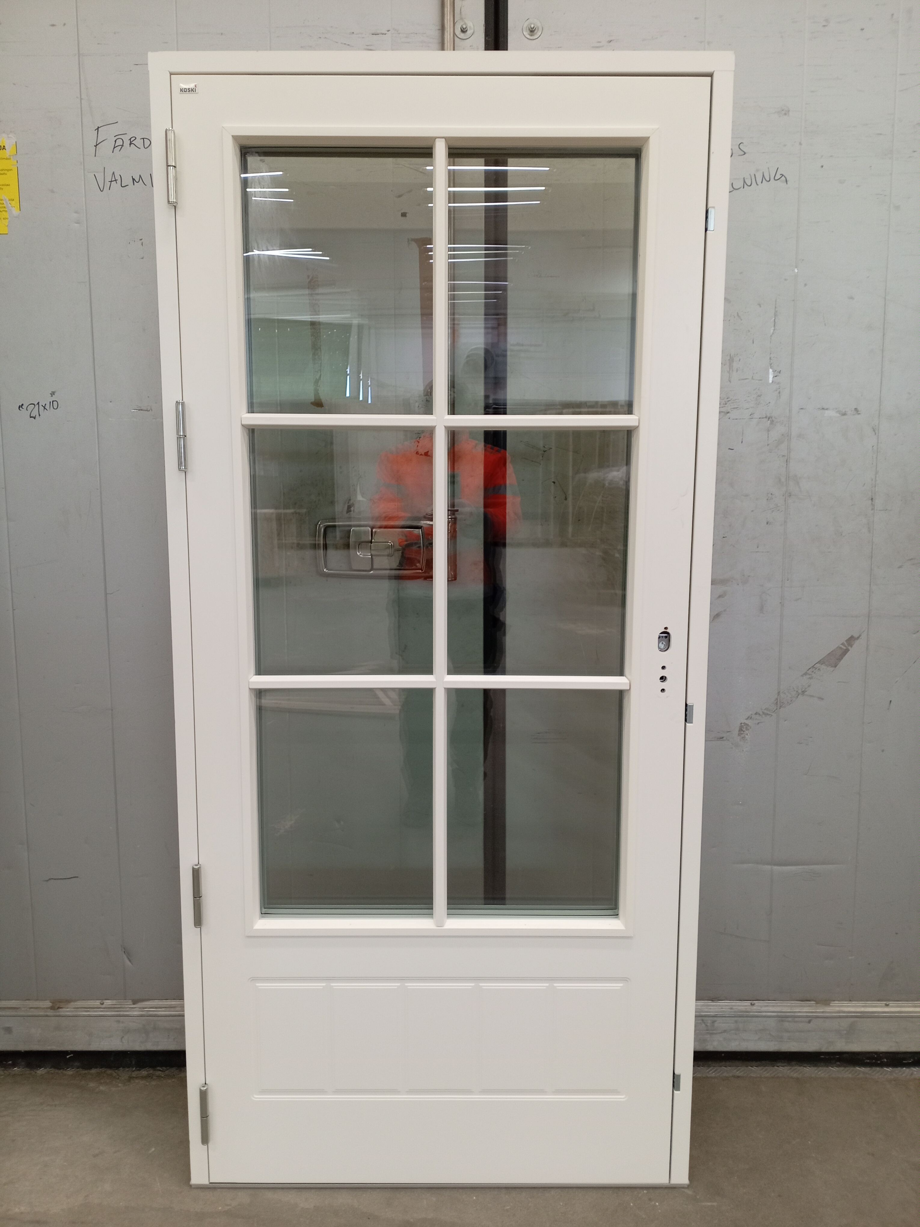Kaskipuu KP4176, PO4 M16 THERMO, 960x2050, Vänster, Vit