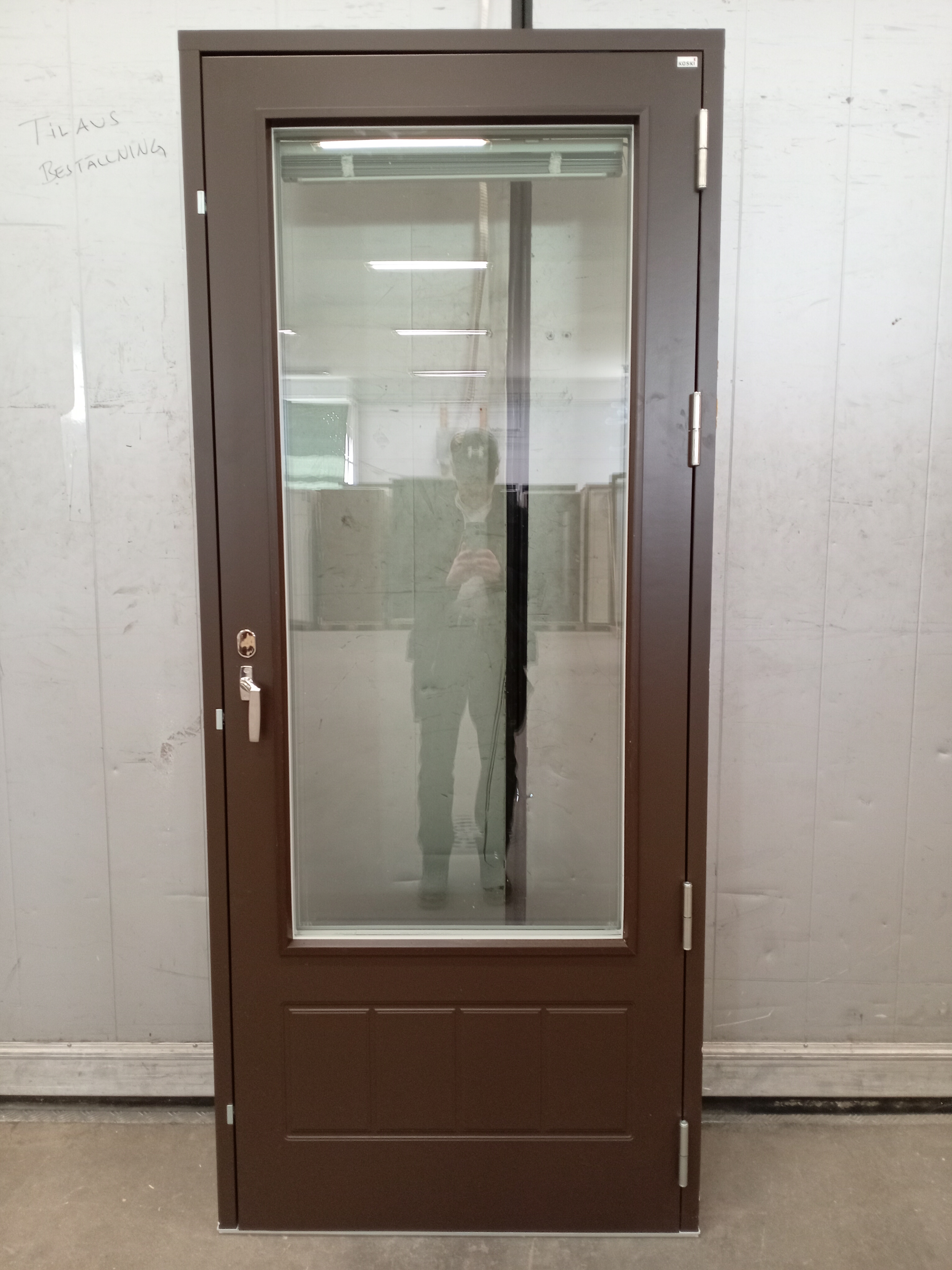 Kaskipuu KP4199, PO4 M16 THERMO, 870x2060, Höger, Brun