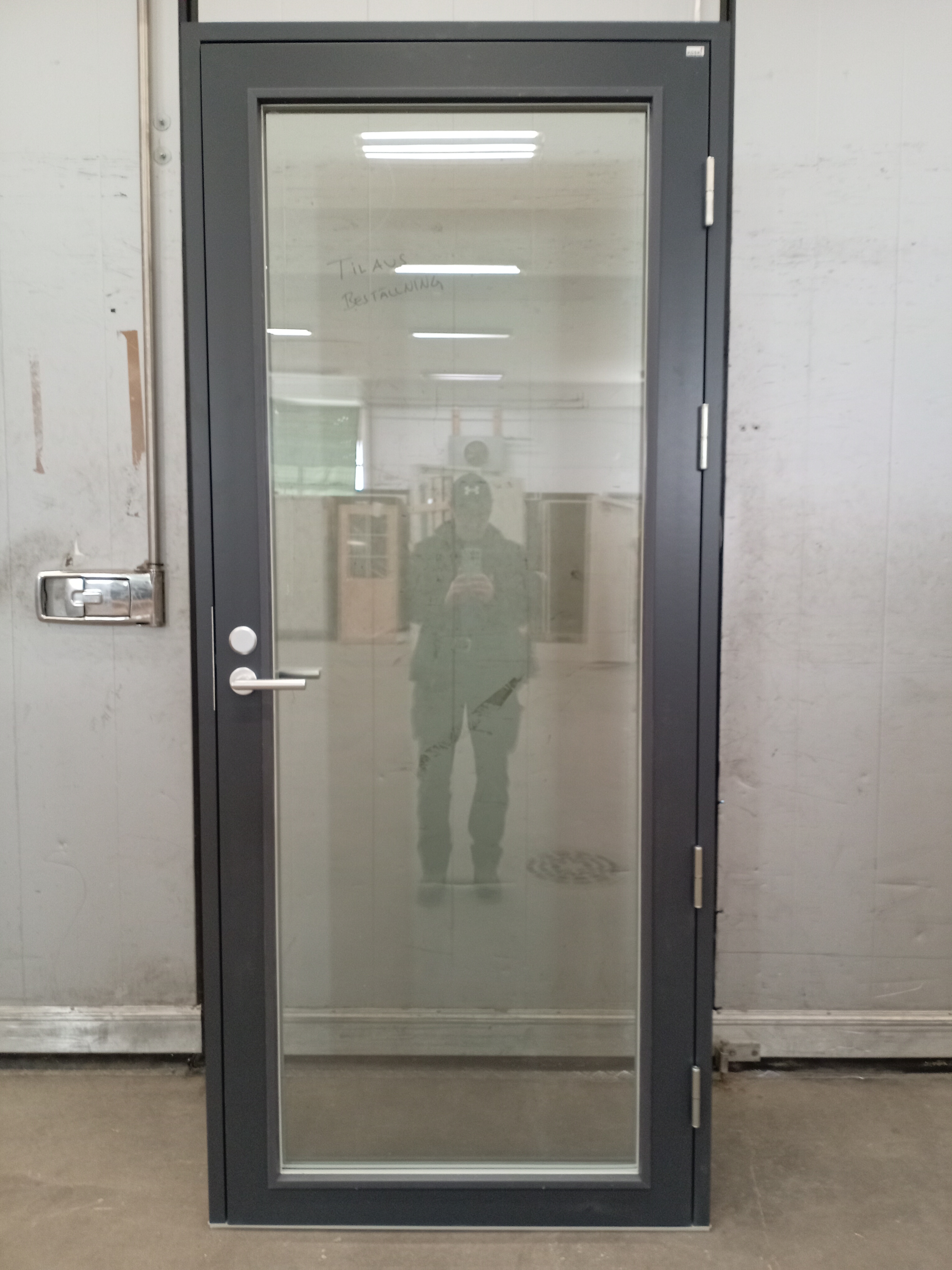 Kaskipuu KP4201, PO 1.0 HELGLAS, 990x2290, Höger, Grå