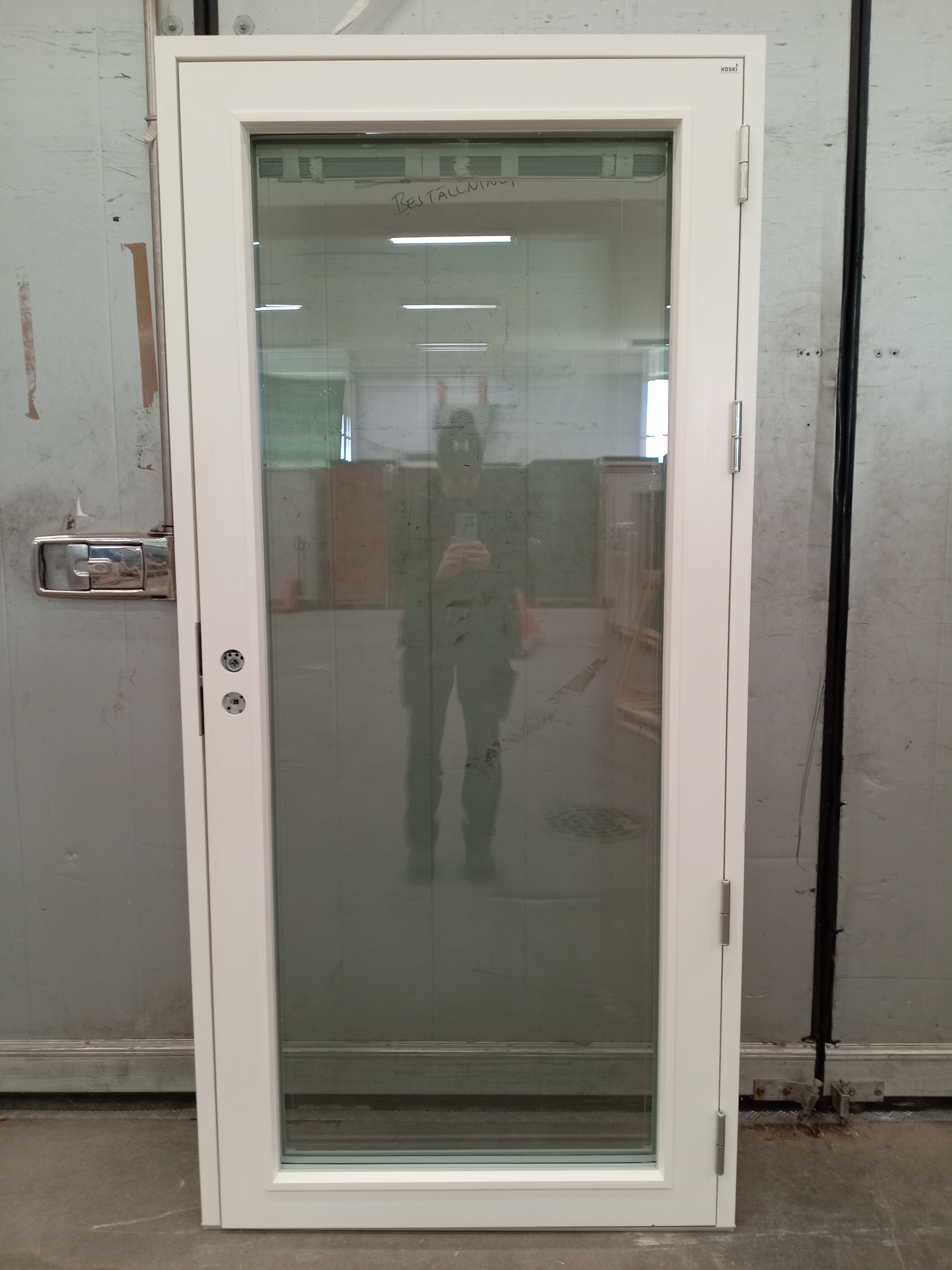 Kaskipuu KP4243, PO THERMO HG, 990x2090, Höger, Vit