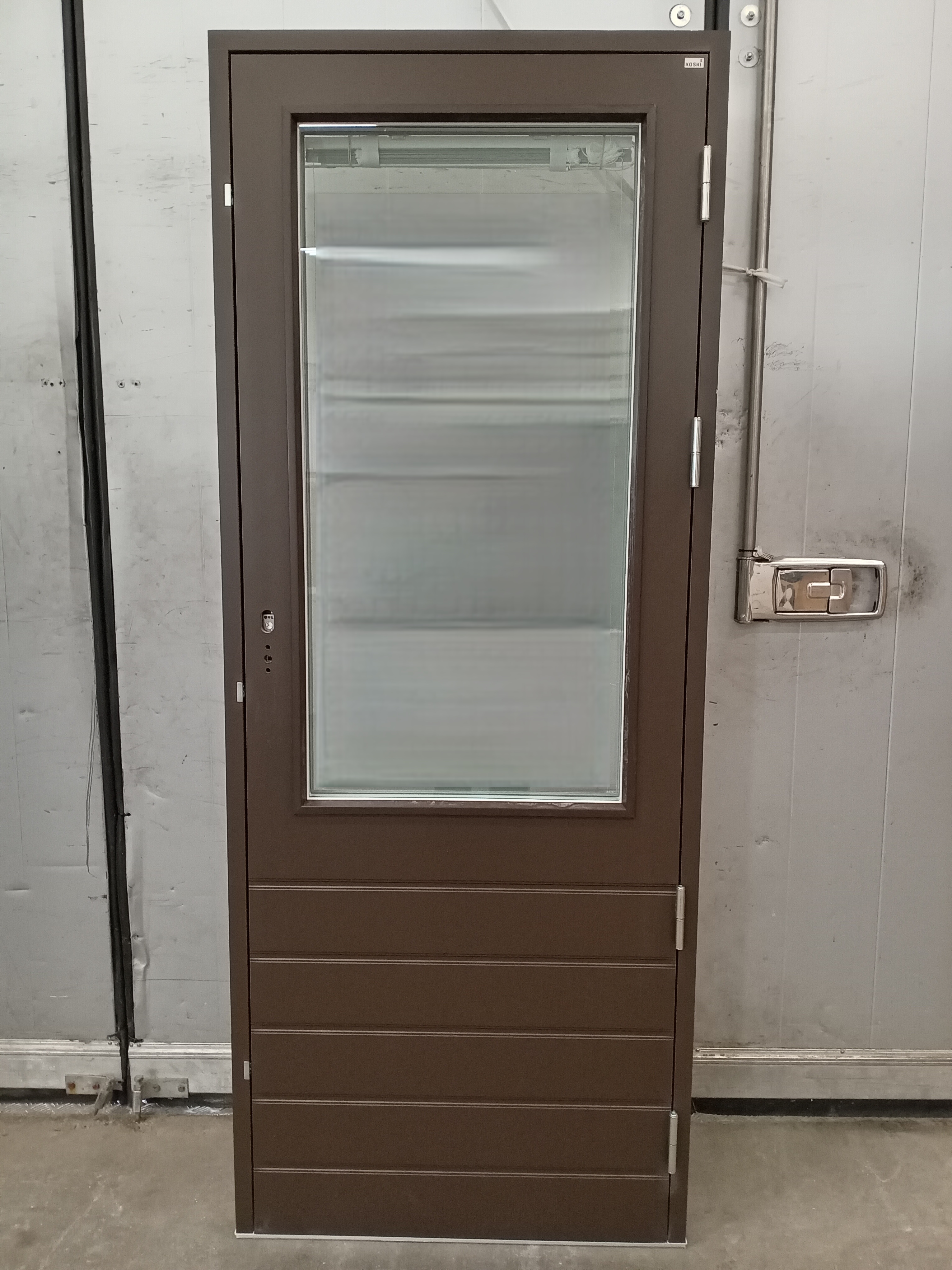 Kaskipuu KP4503, PO5 M14 THERMO, 860x2170, Höger, Vit/Brun