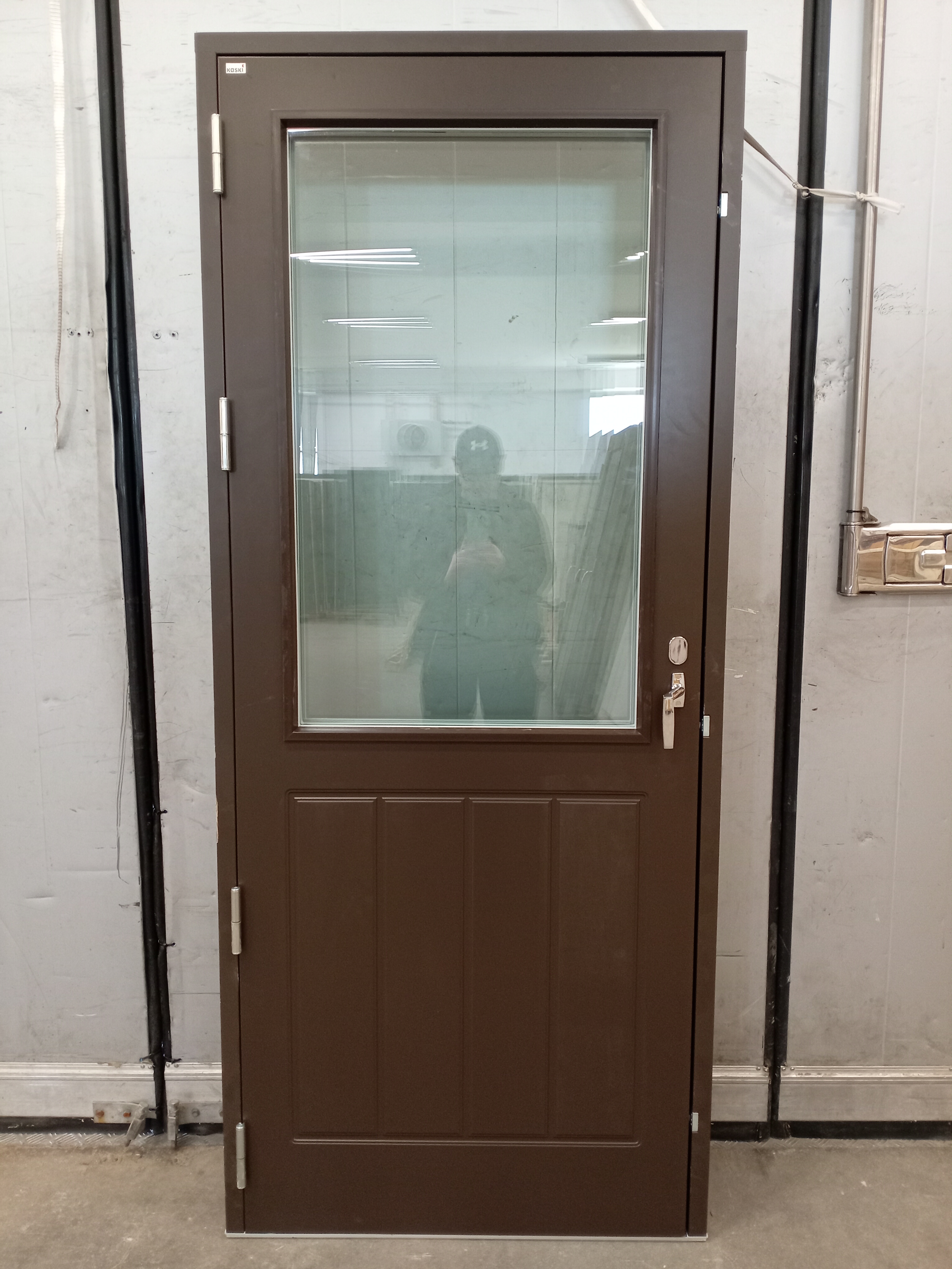 Kaskipuu KP4207, PO4 M12 THERMO, 870x2060, Vänster, Brun