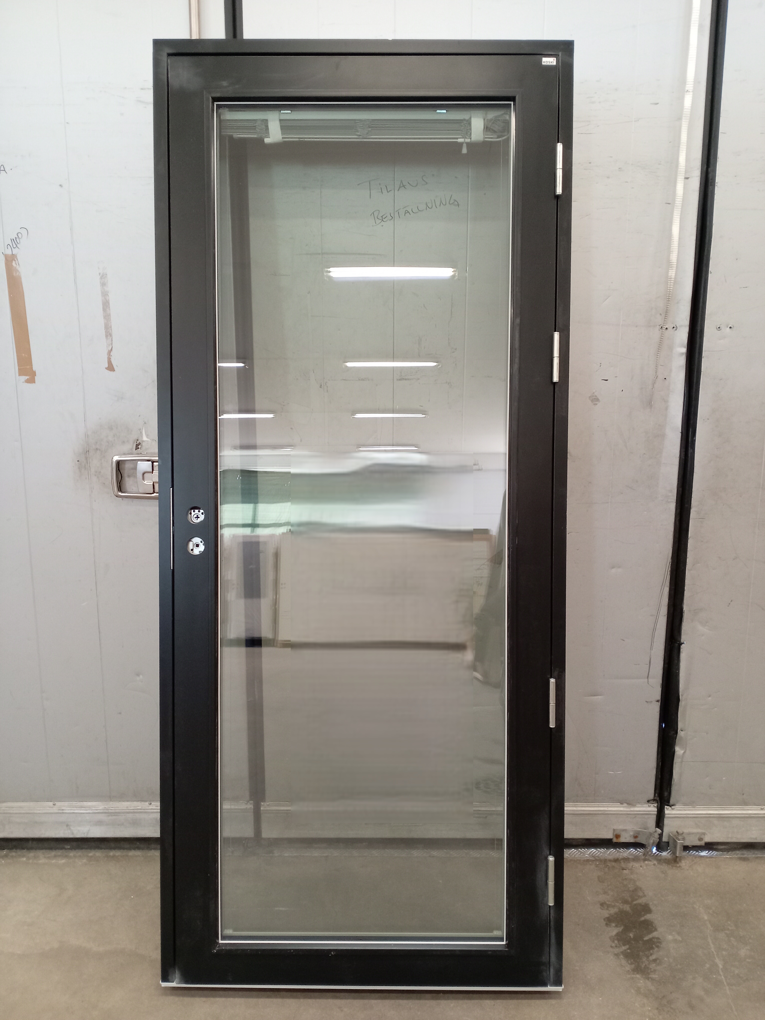 Kaskipuu KP4519, PO 1.0 HG, 990x2290, Höger, Vit/Svart