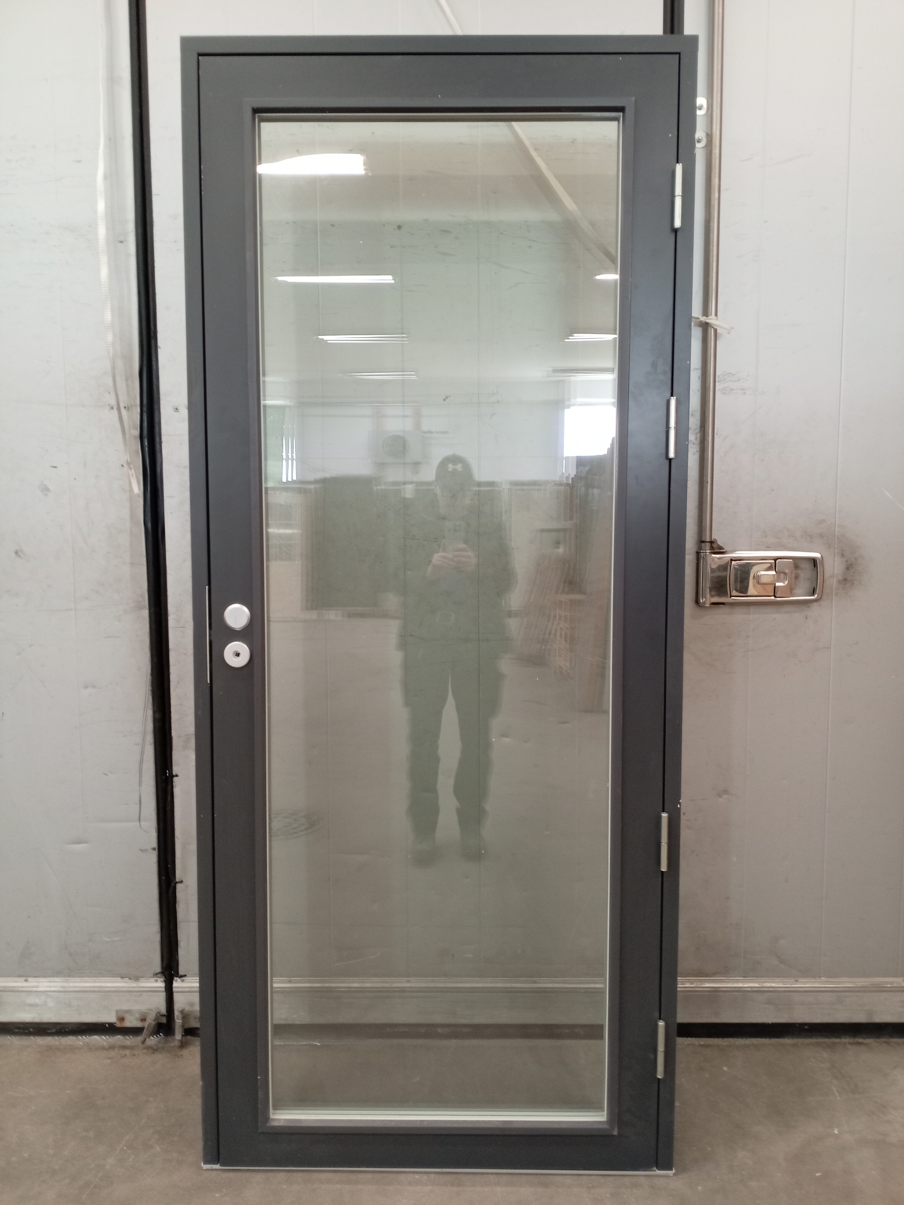 Kaskipuu KP4202, PO 1.0 HELGLAS, 990x2290, Höger, Grå