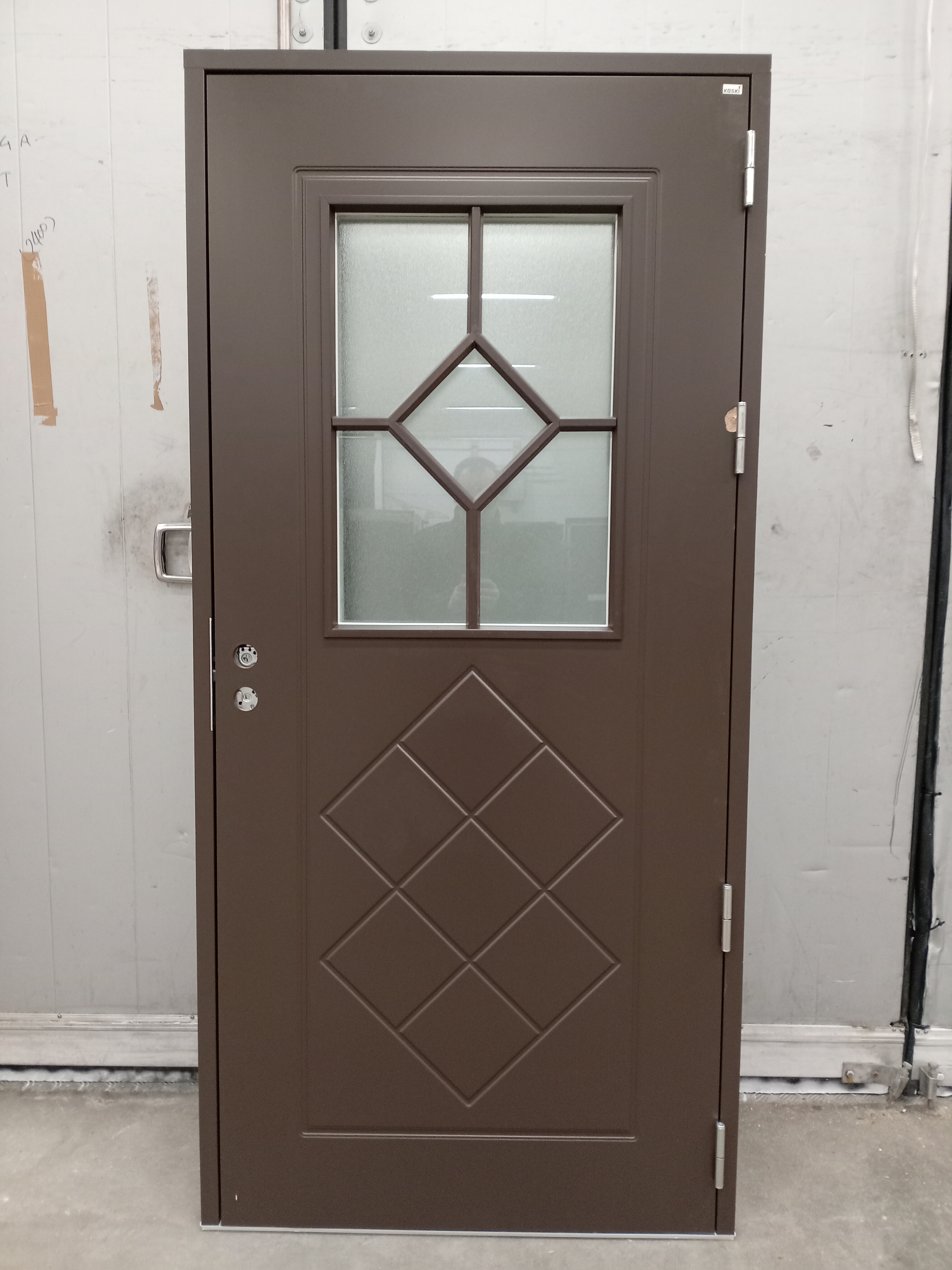 Kaskipuu KP4436, UOL5 THERMO, 970x2060, Höger, Vit/Brun