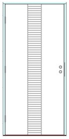 Kaskipuu KP4457, NN4 UOH 1.0, 990x2090, Vänster, Vit