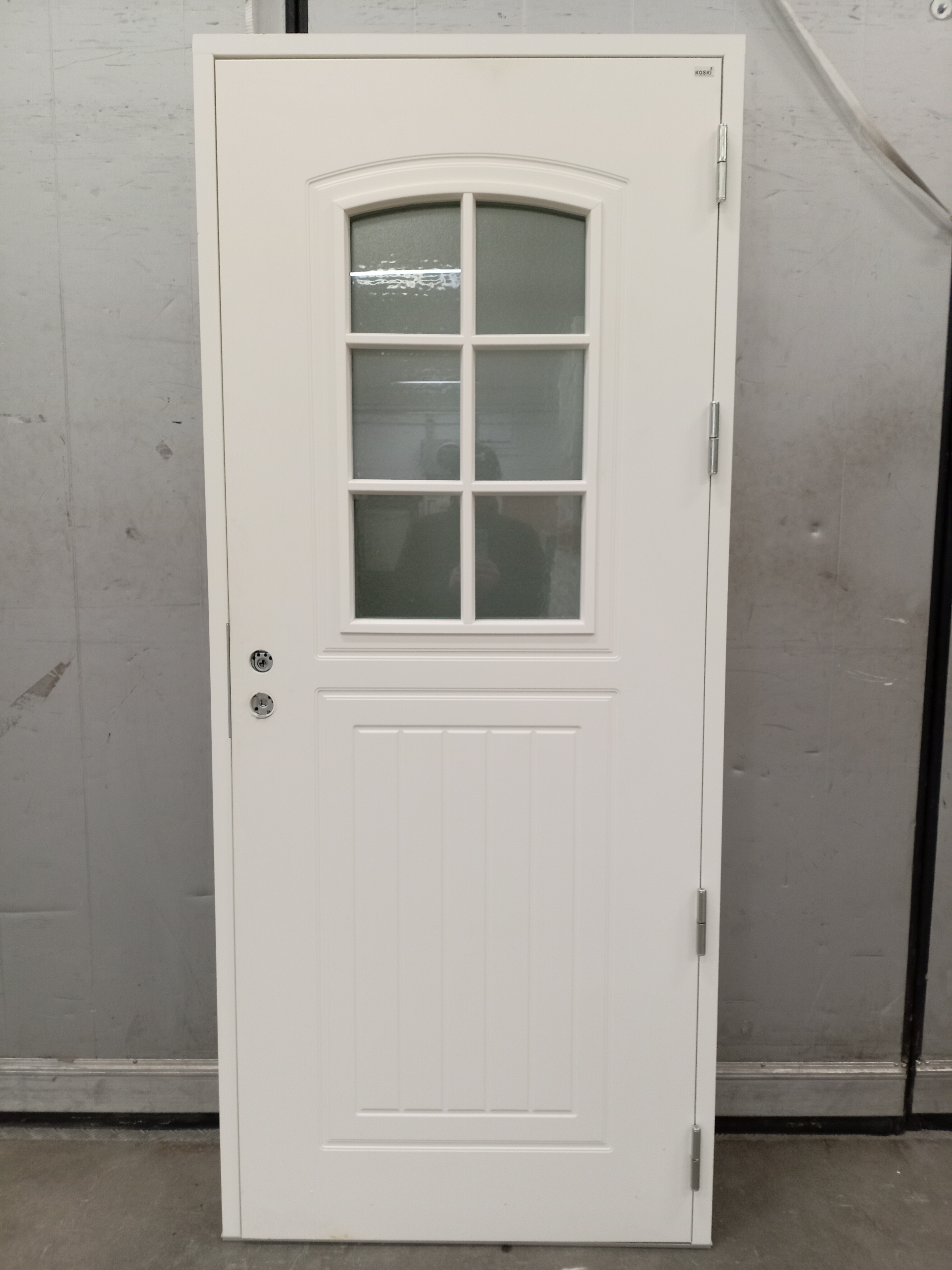 Kaskipuu KP4517, JUOLUKKA 1.0, 890x2090, Höger, Vit