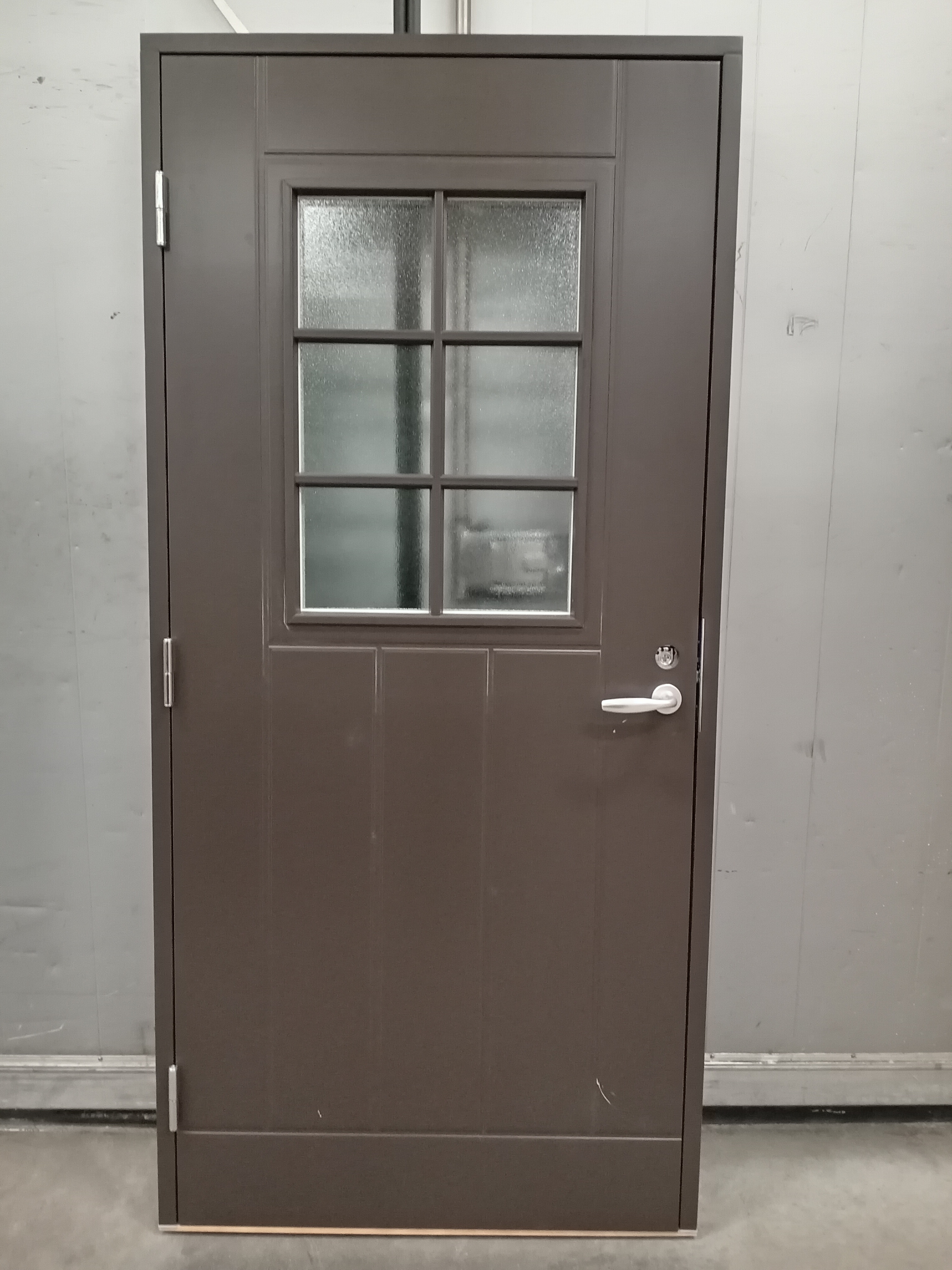 Kaskipuu KP4643, OULUX 6R 1.0, 990x2090, Vänster, Brun