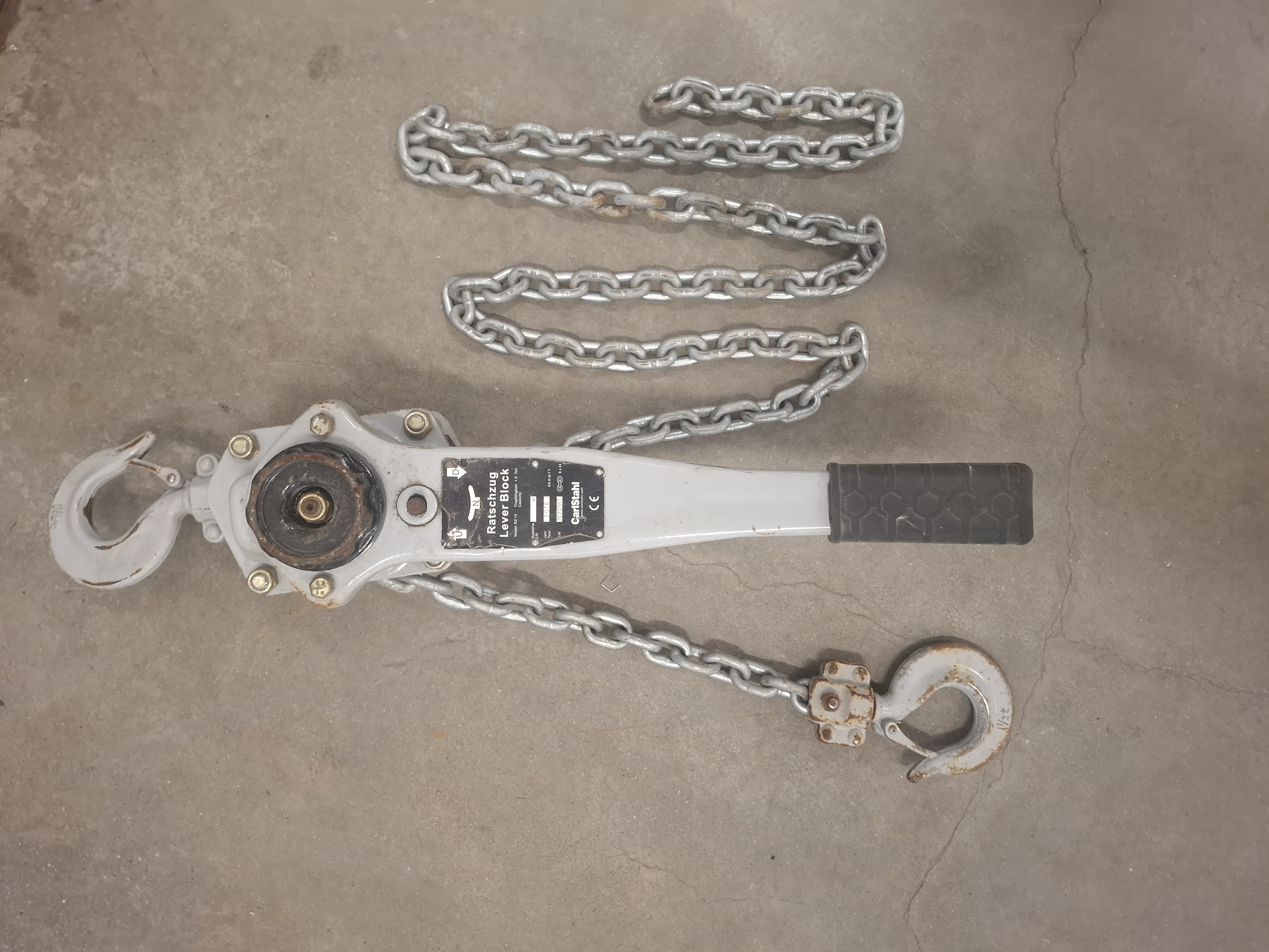 Lyfttalja 1.5T Carl Stahl