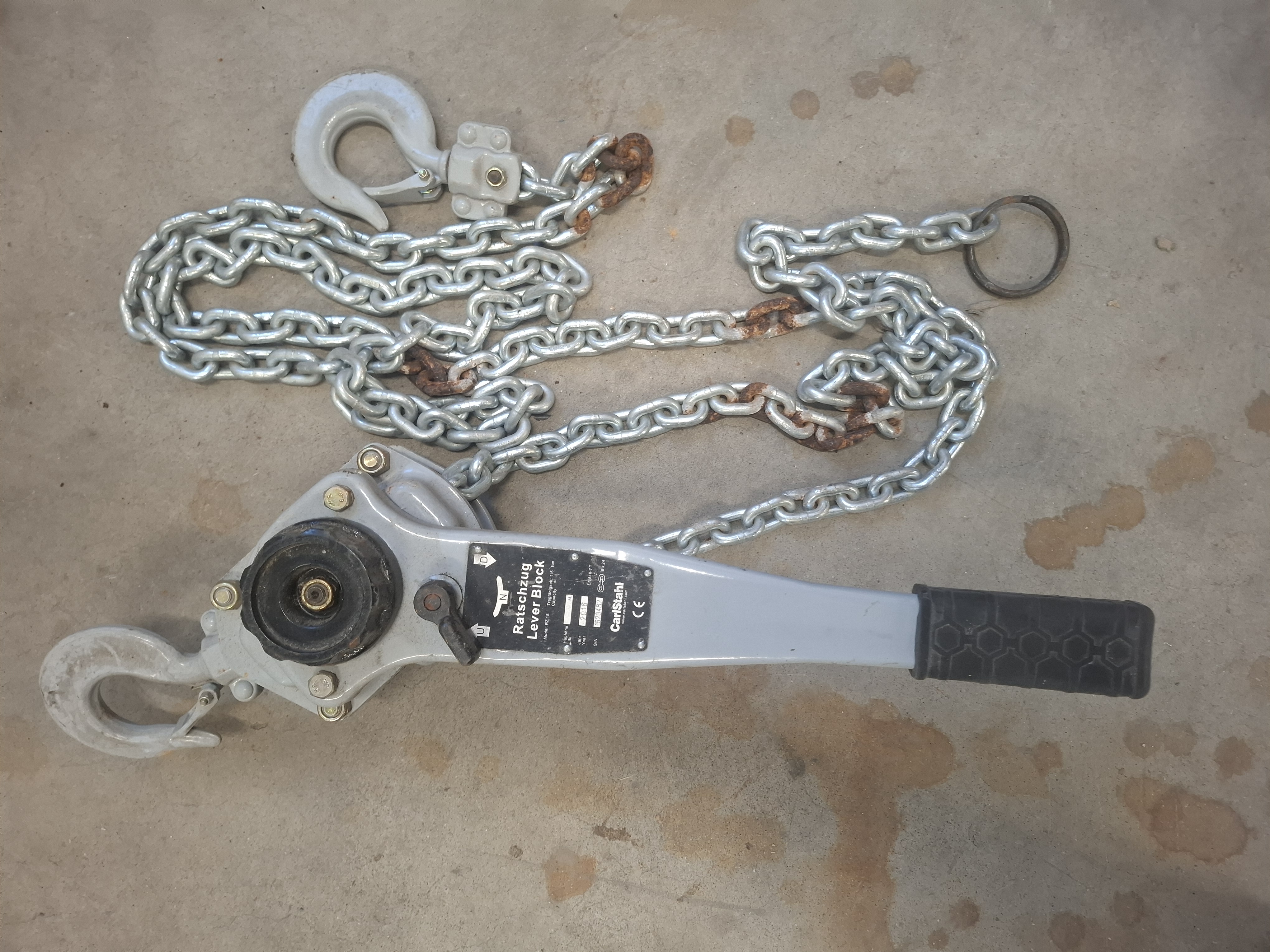 Lyfttalja 1.5T Carl Stahl