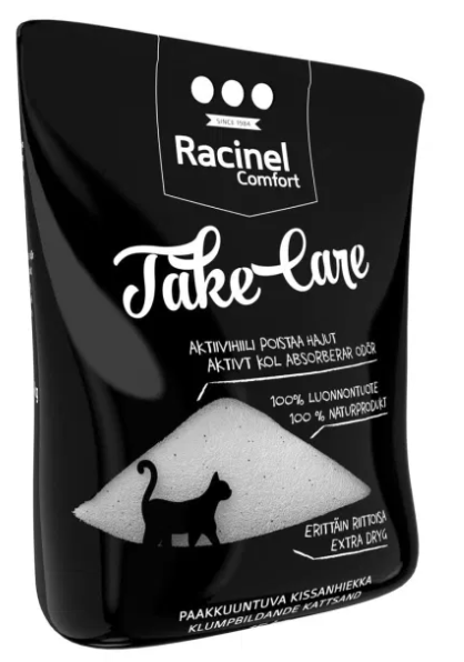 Kissanhiekka Racinel Take Care 15 kg