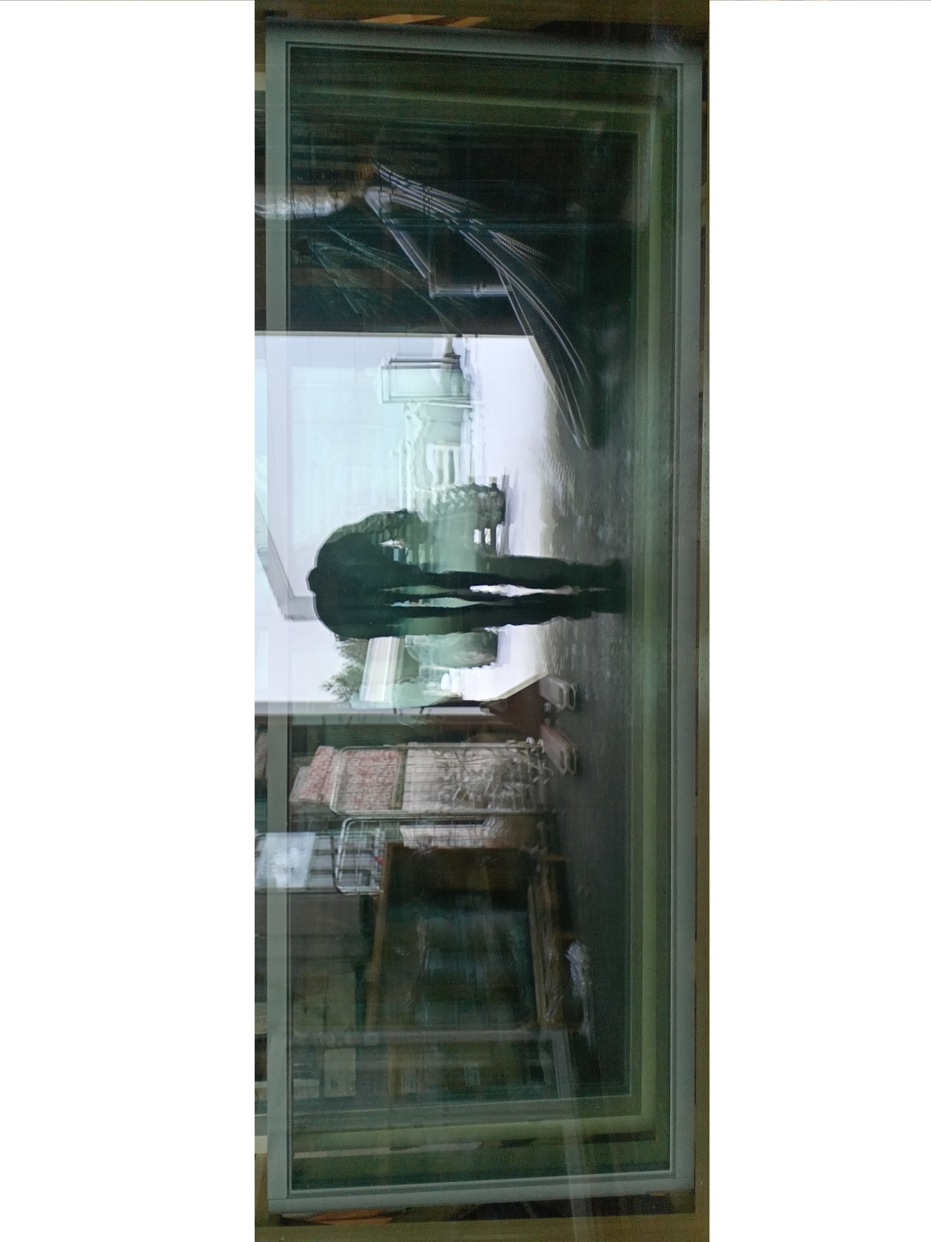 KP4347 Kaski MEKA 170, 990x2690, Vit/Grå, 3K6 Härdat