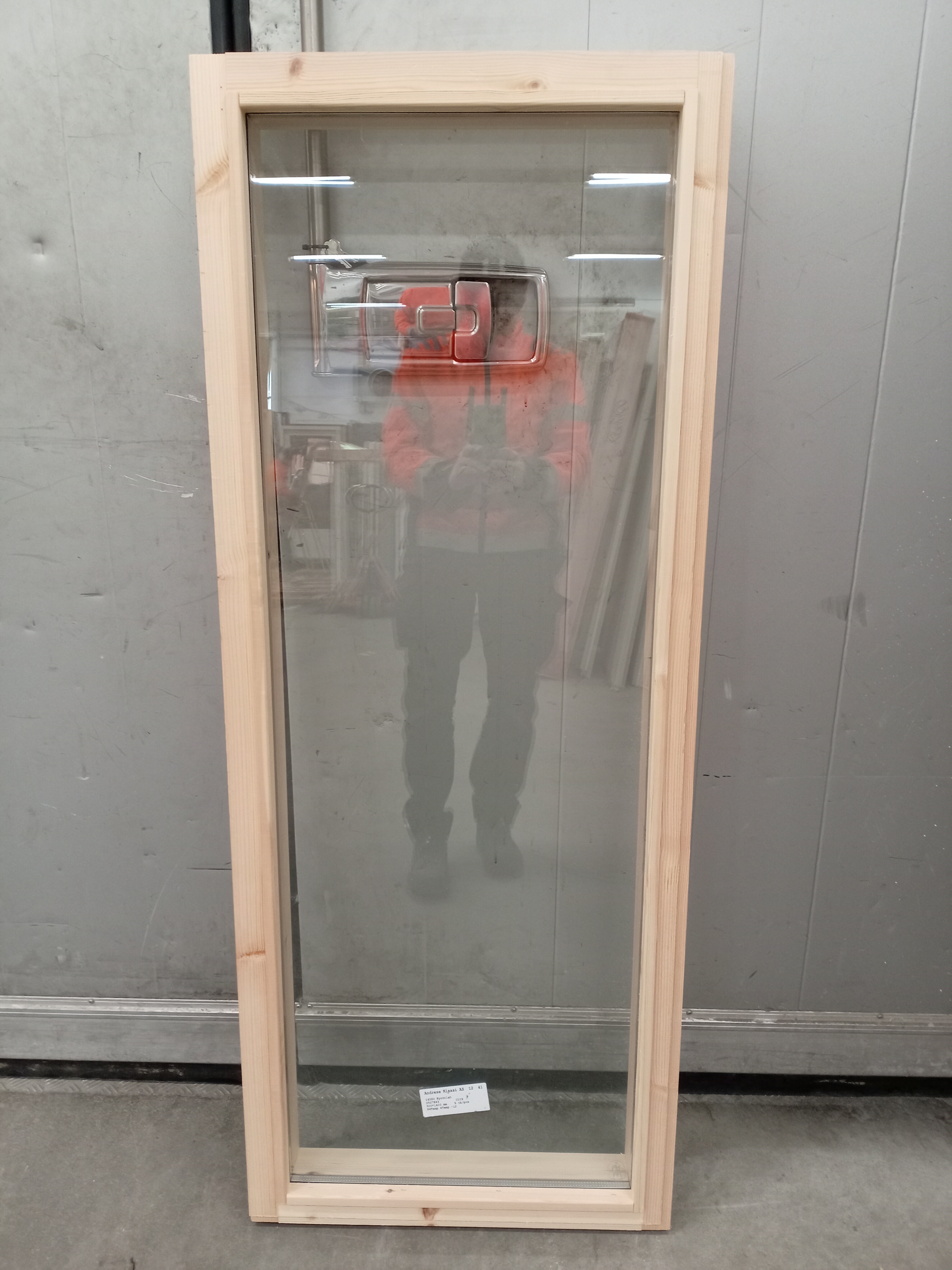 KY-50 Mökki-ikkuna - 6x15 (590 x 1490), Puuvalmis, 2K4 FIX