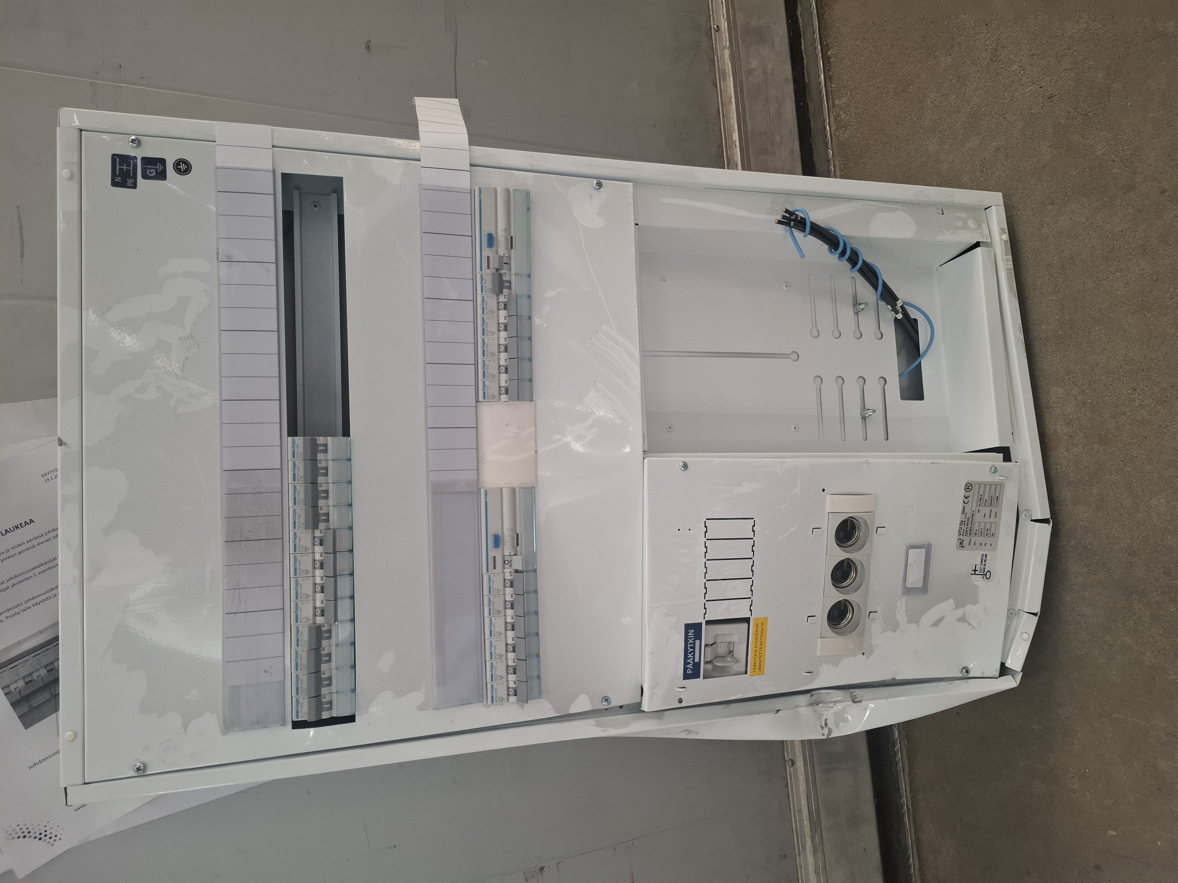 Elskåp uppo/pinta FE UTU Boxer 3424P63 V 35A IP30 FE