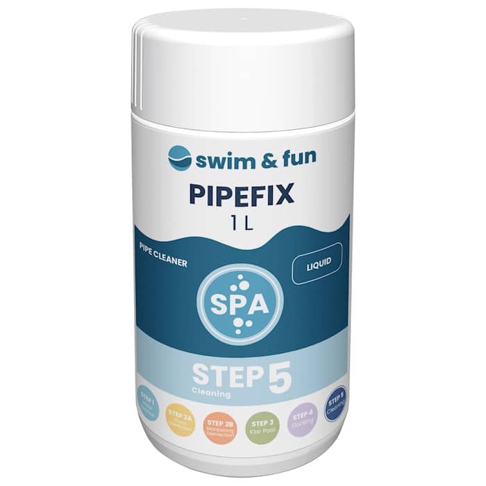 Swim&Fun SPA PipeFix rengörningsmedel för spa och pool 1L