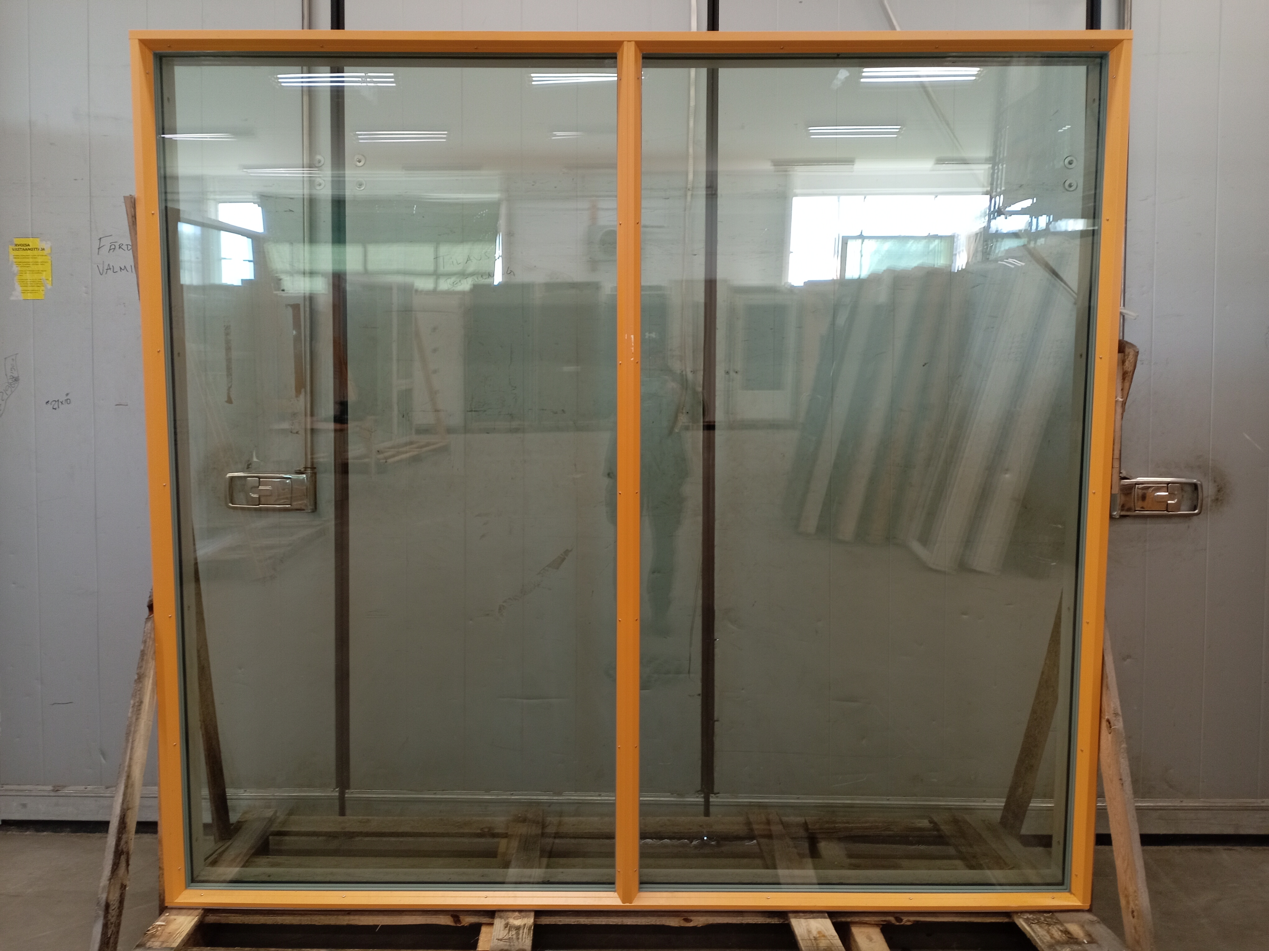 P2232 Piklas MEKA 170, 2490x2290, Sk/Gul, B-MODELL, 3K Specialglas