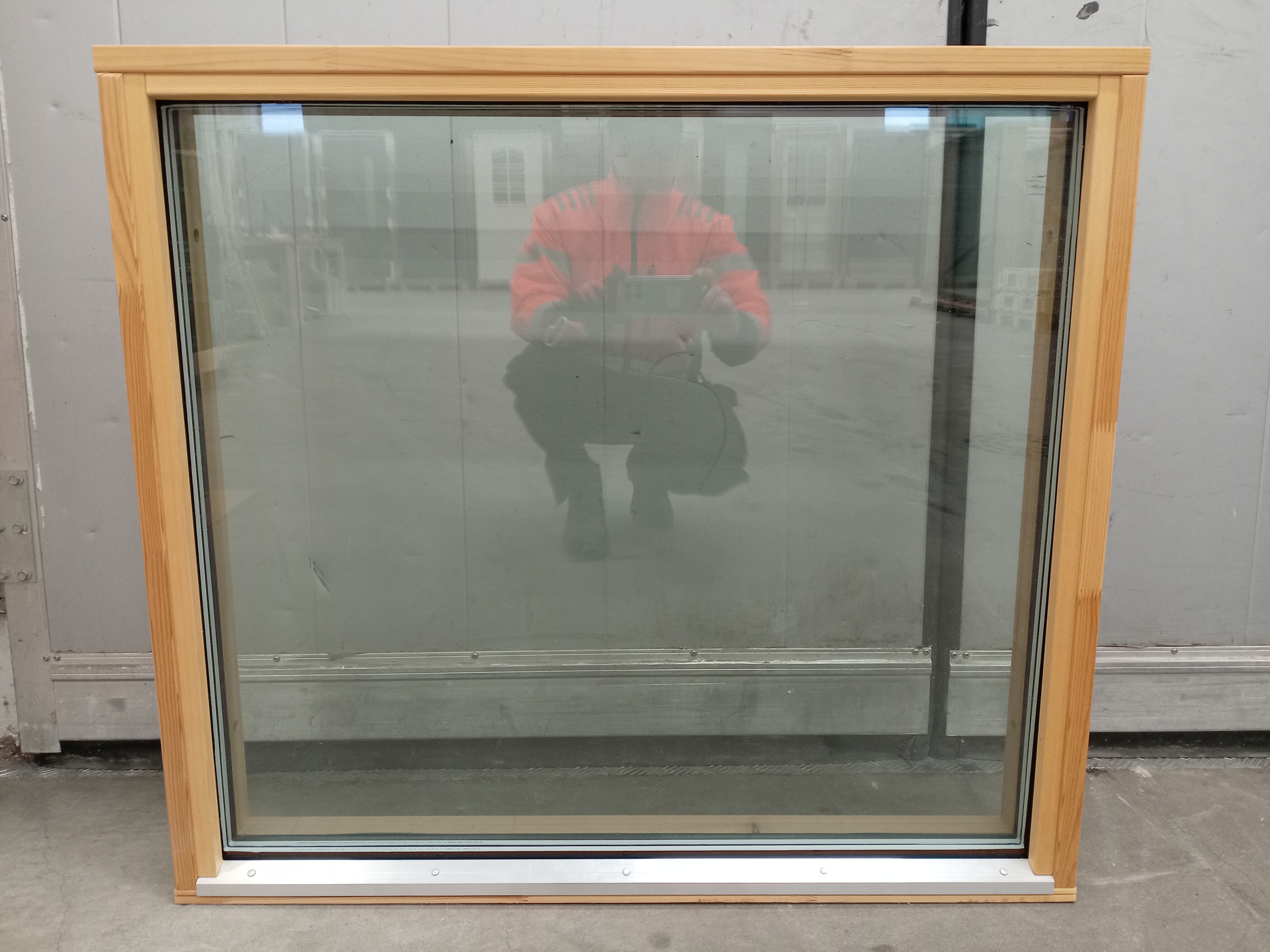 POL-163, KFG 115 PALO, 960x863, Puu, 3K kiinteä PALO-ikkuna