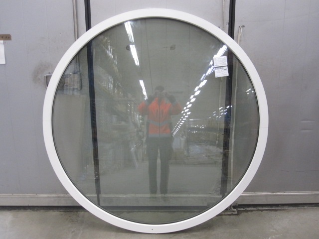 Prod-19, VEKA PVC70 rund, Ø 1790mm, 3K, Vit