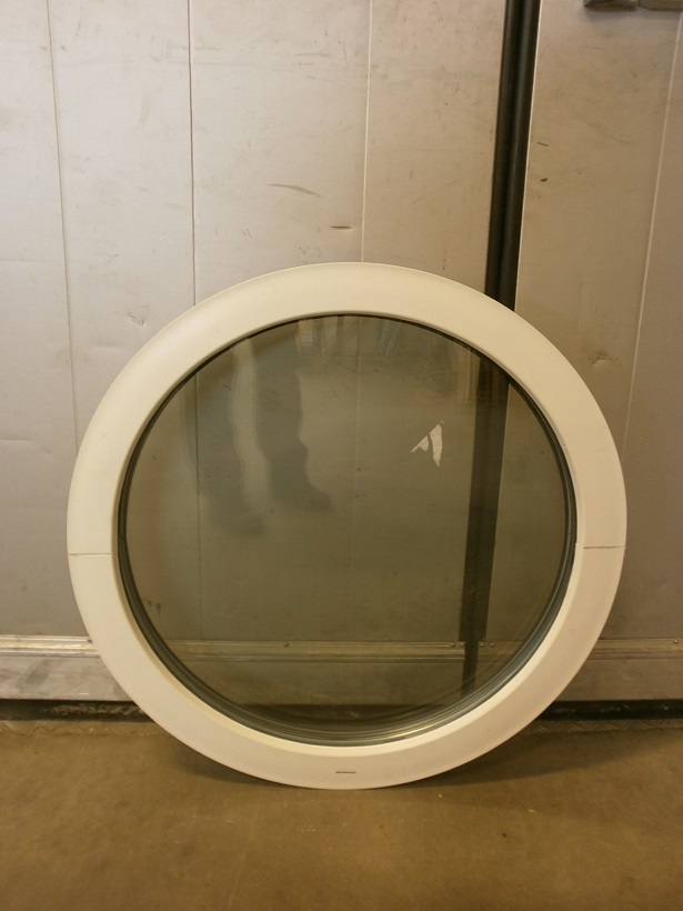 Prod-3, VEKA PVC70 rund, Ø 790mm, 3K, Vit