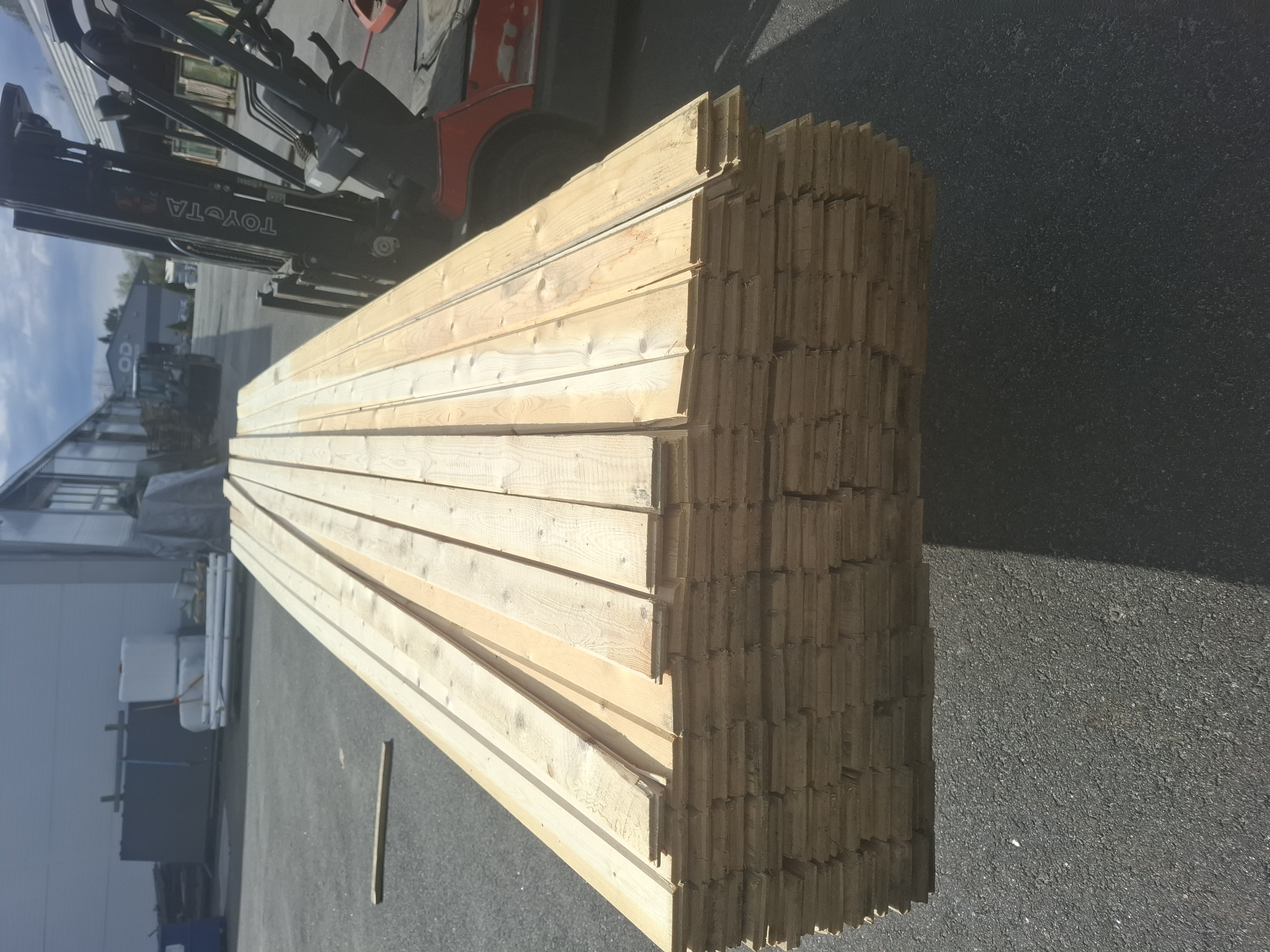 Raakapontti 23x95 päätypontattu. Kuusi. 0,59€/m