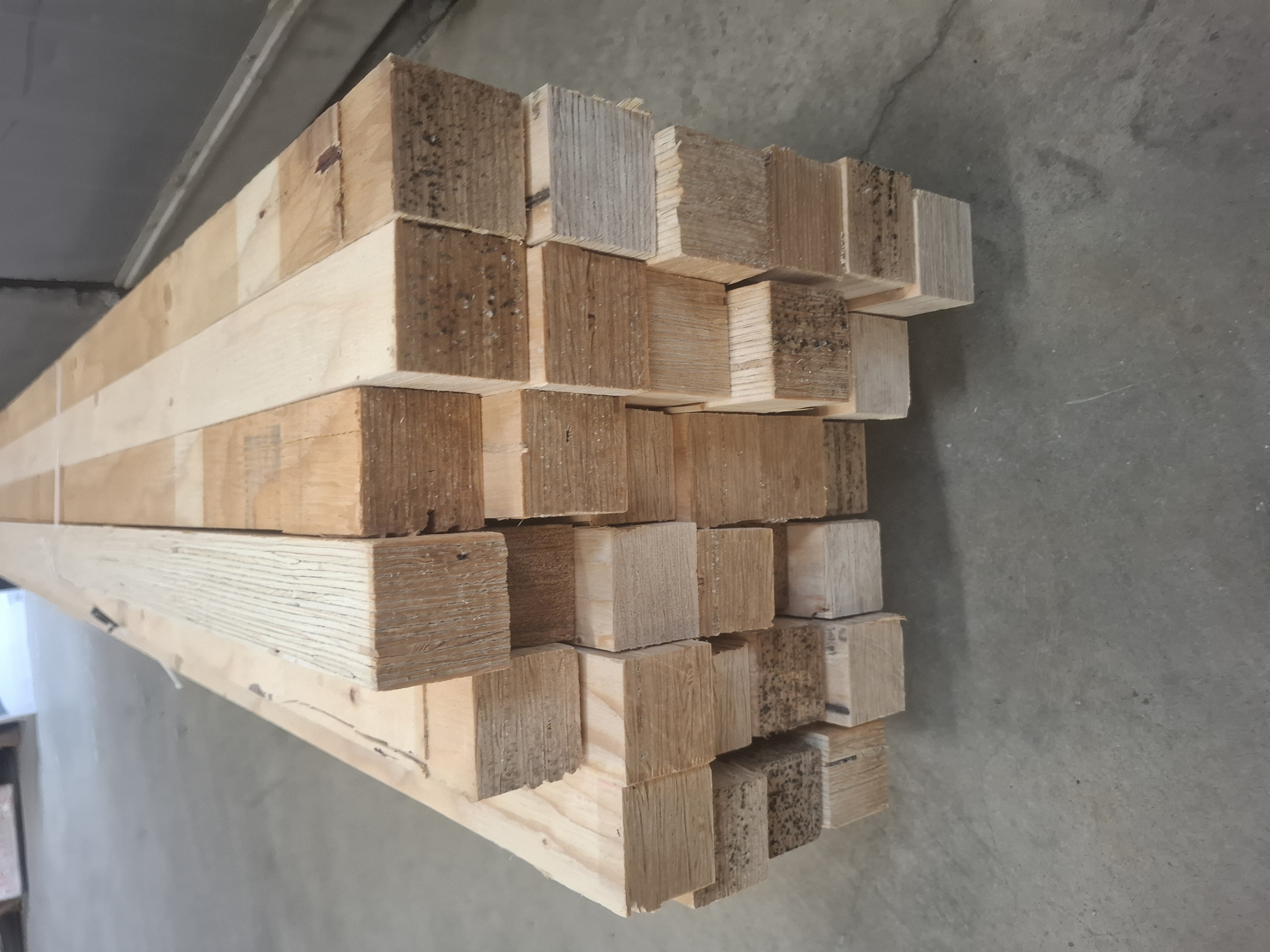 Rima liimapuu, 2x2 (50x55mm) - 3100mm 1,49€/m