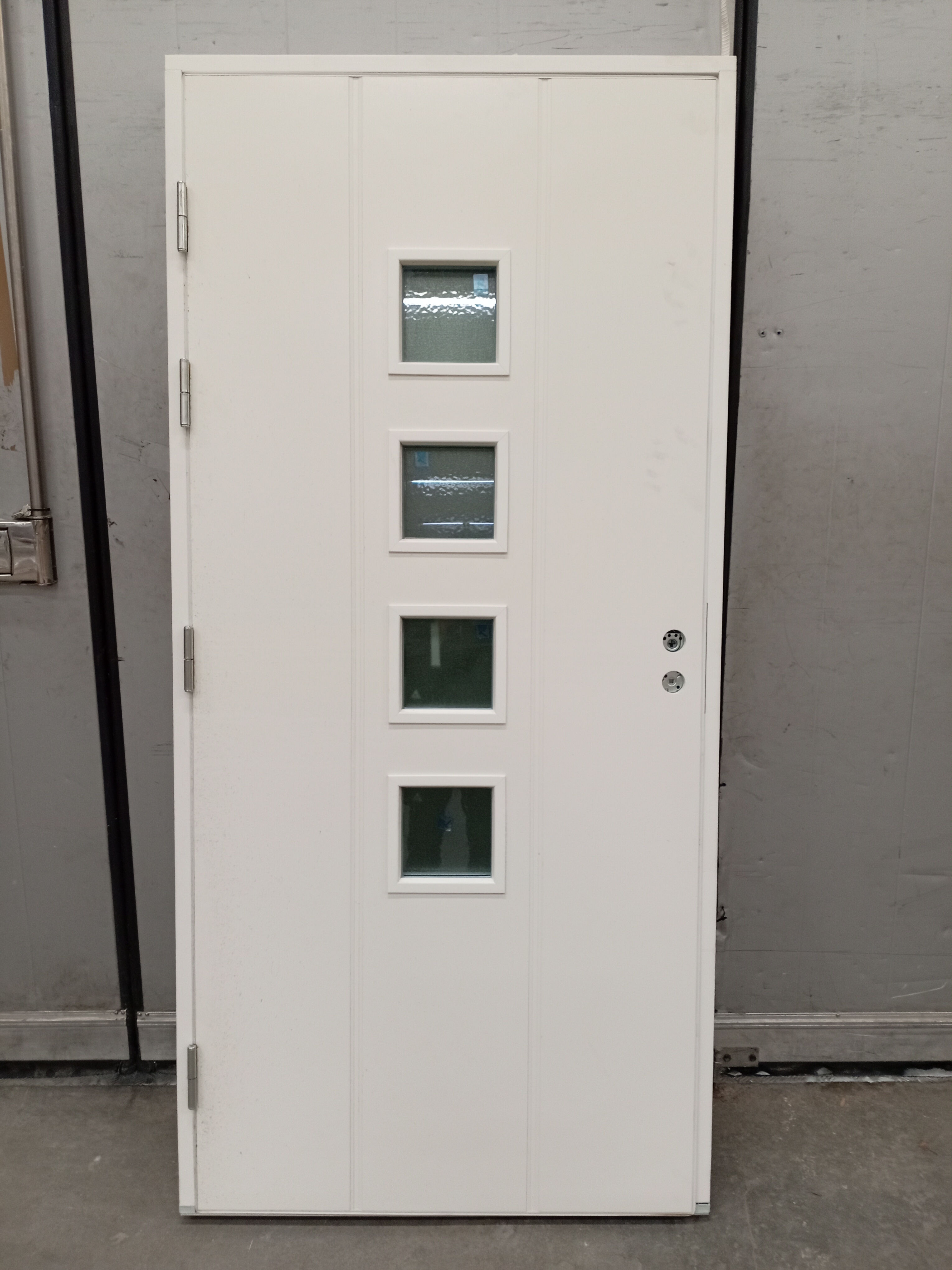 SKA-1625 Skaala, Melodia C4 EI30 BRAND, 990x2090, Vänster, Vit