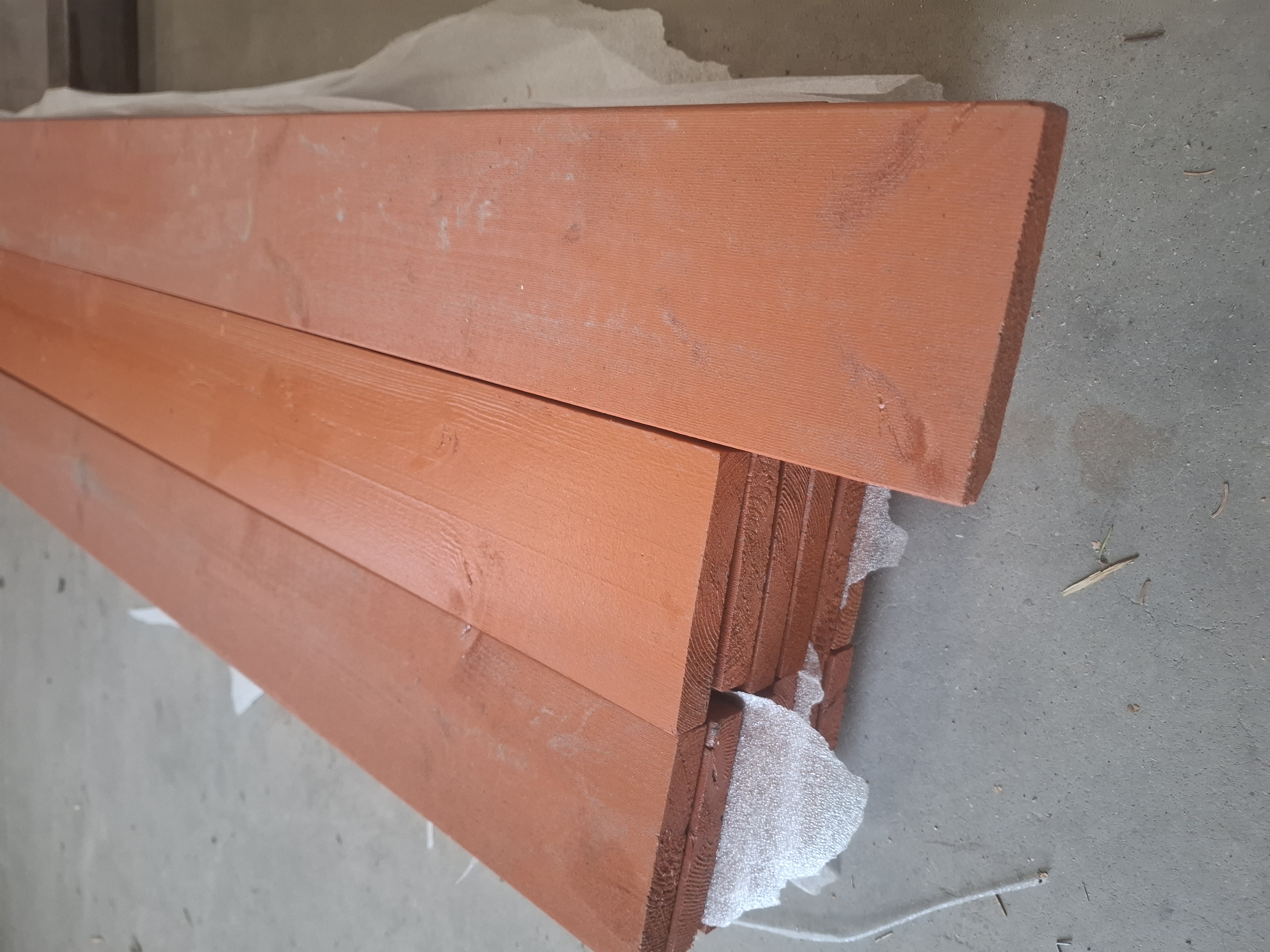 Foderbräde röd. 20x112 - 4800mm