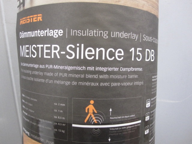 Parketinalus Meister Silence 15dB 8,5m              